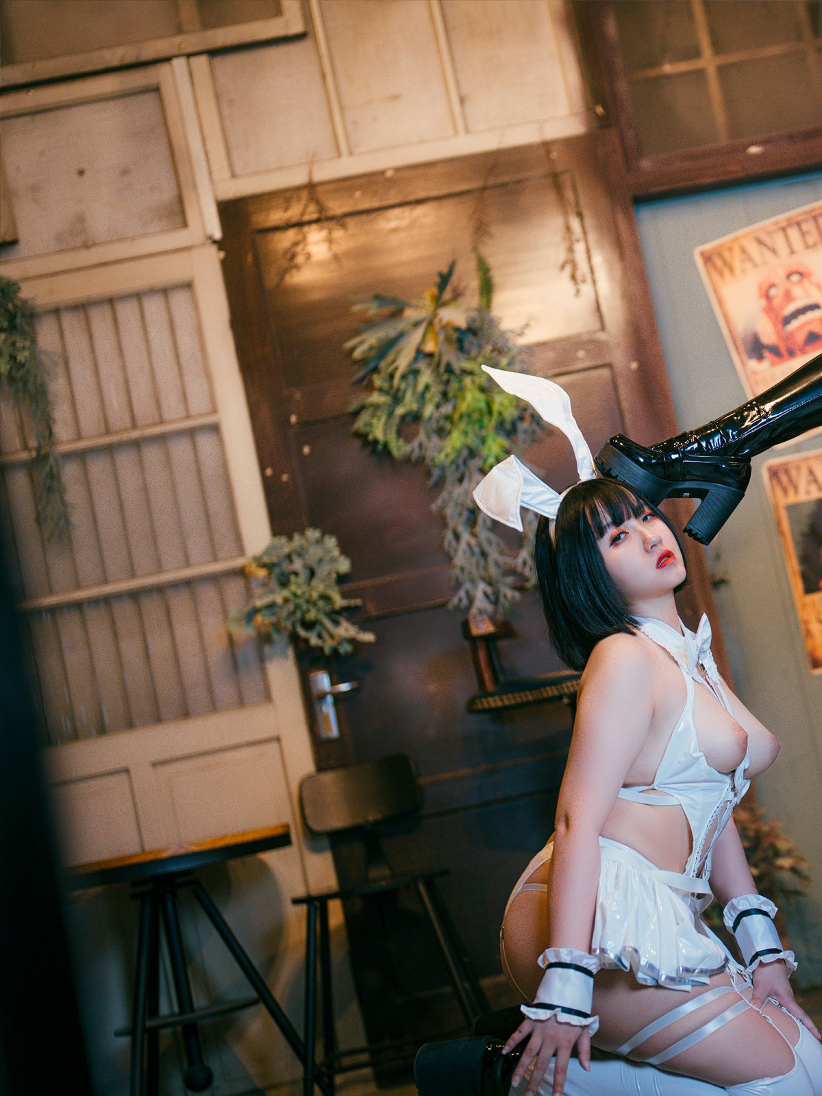 Cosplay-落落Raku-Succubus-Bar-10-14