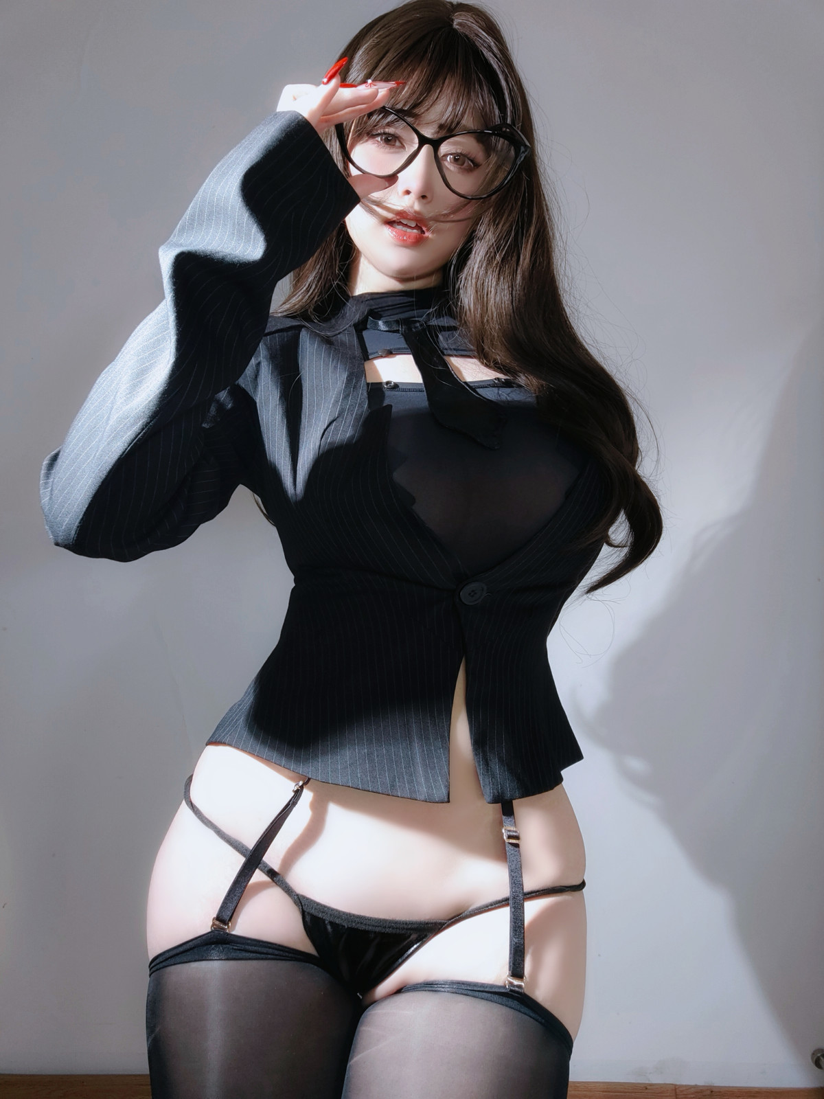 Cosplay-女主K-秘书の丝袜-Set01-01-03