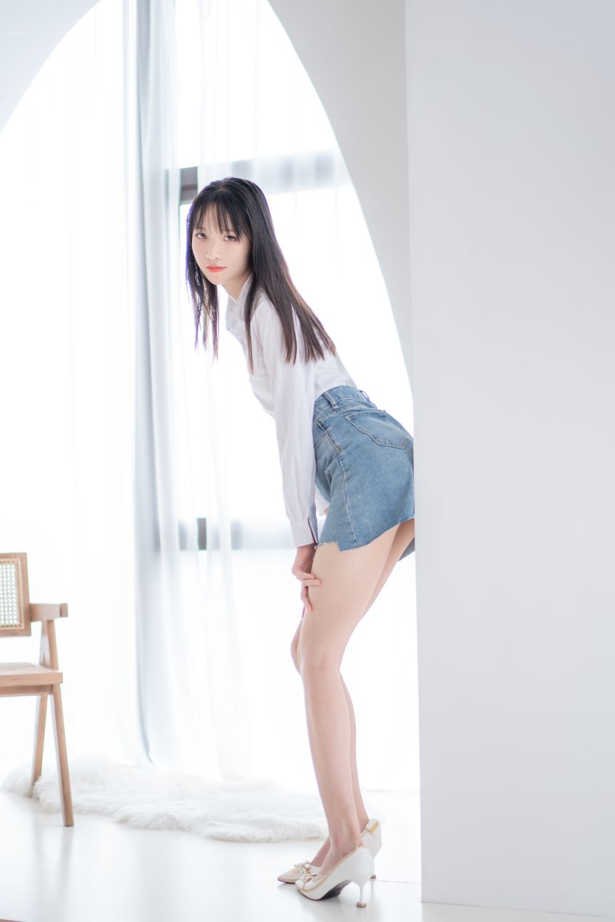 西瓜murmure西瓜少女-2021-04-29-牛仔裙-125P1V-12-19