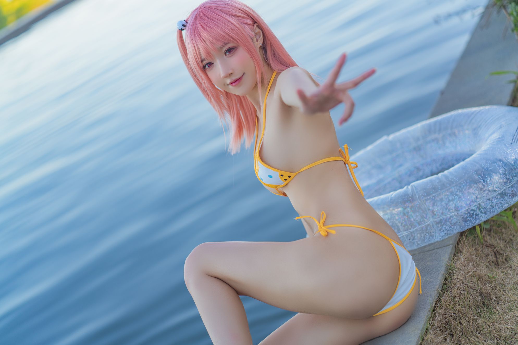 阿包也是兔娘---生或死联动-碧蓝航线-穗香泳装-30P-733MB-02-26