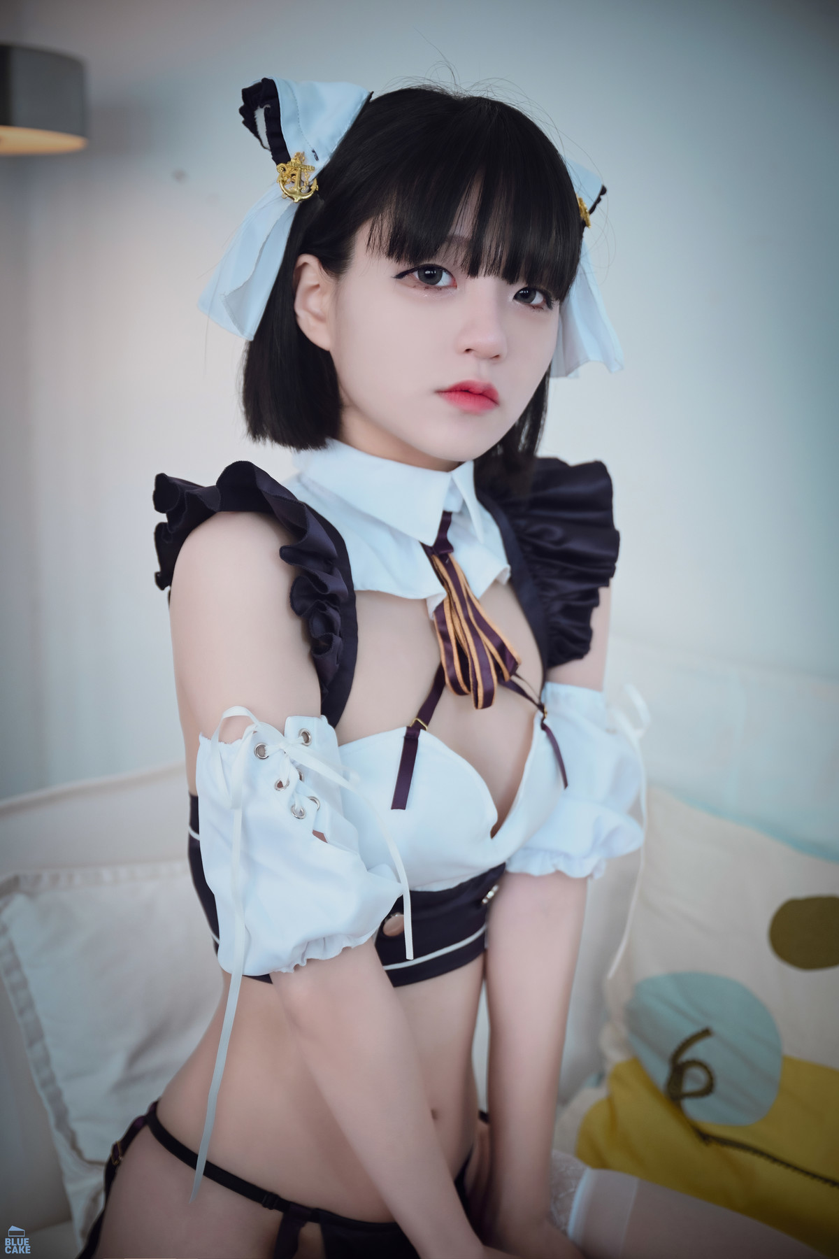 Jeong-Jenny-정제니-BLUECAKE-Maid-Cosplay-Set01-04-26