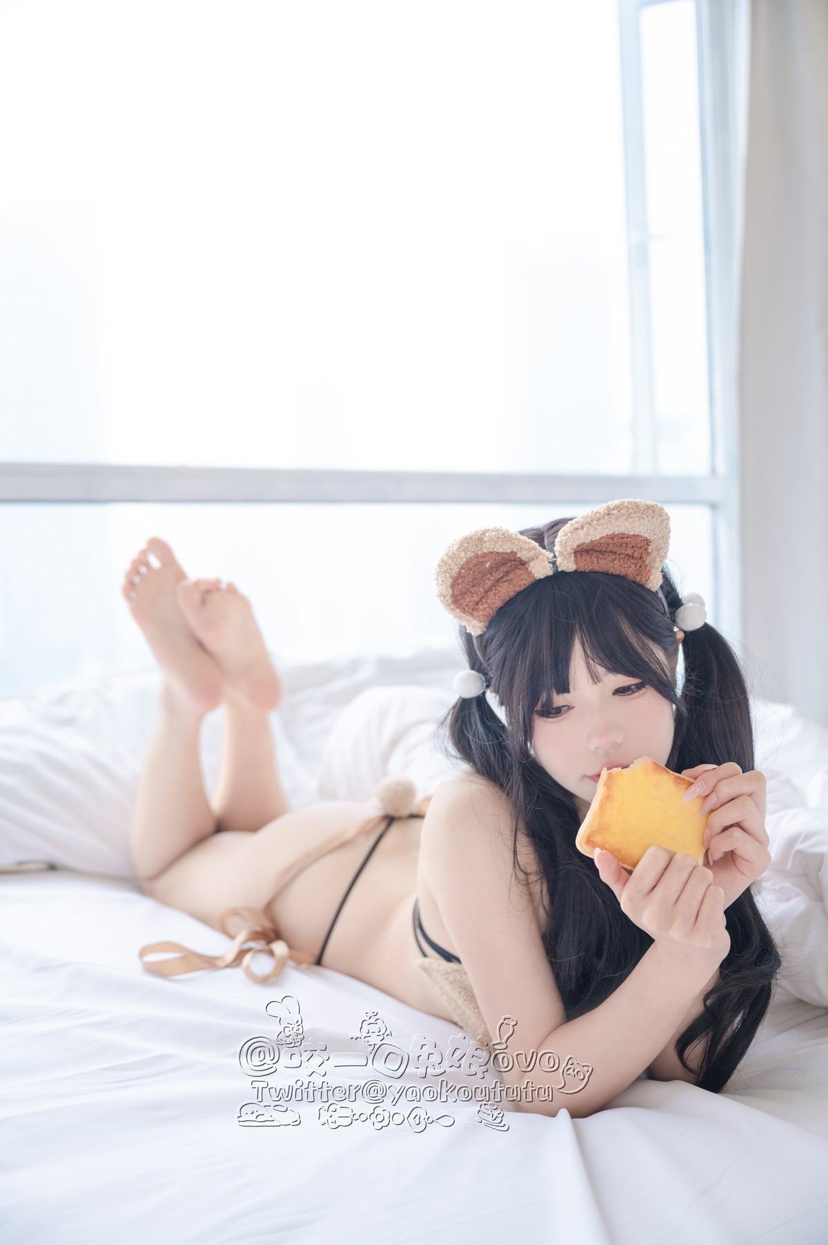 Cosplay-黏黏团子兔-小熊睡衣-10-01