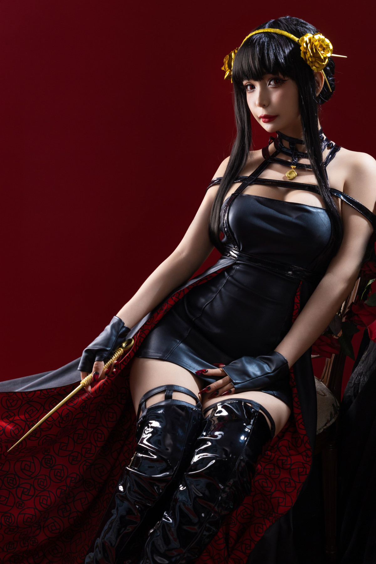 Cosplay-UmekoJ-ヨルフォージャー-Yor-Forger-Set01-11-25