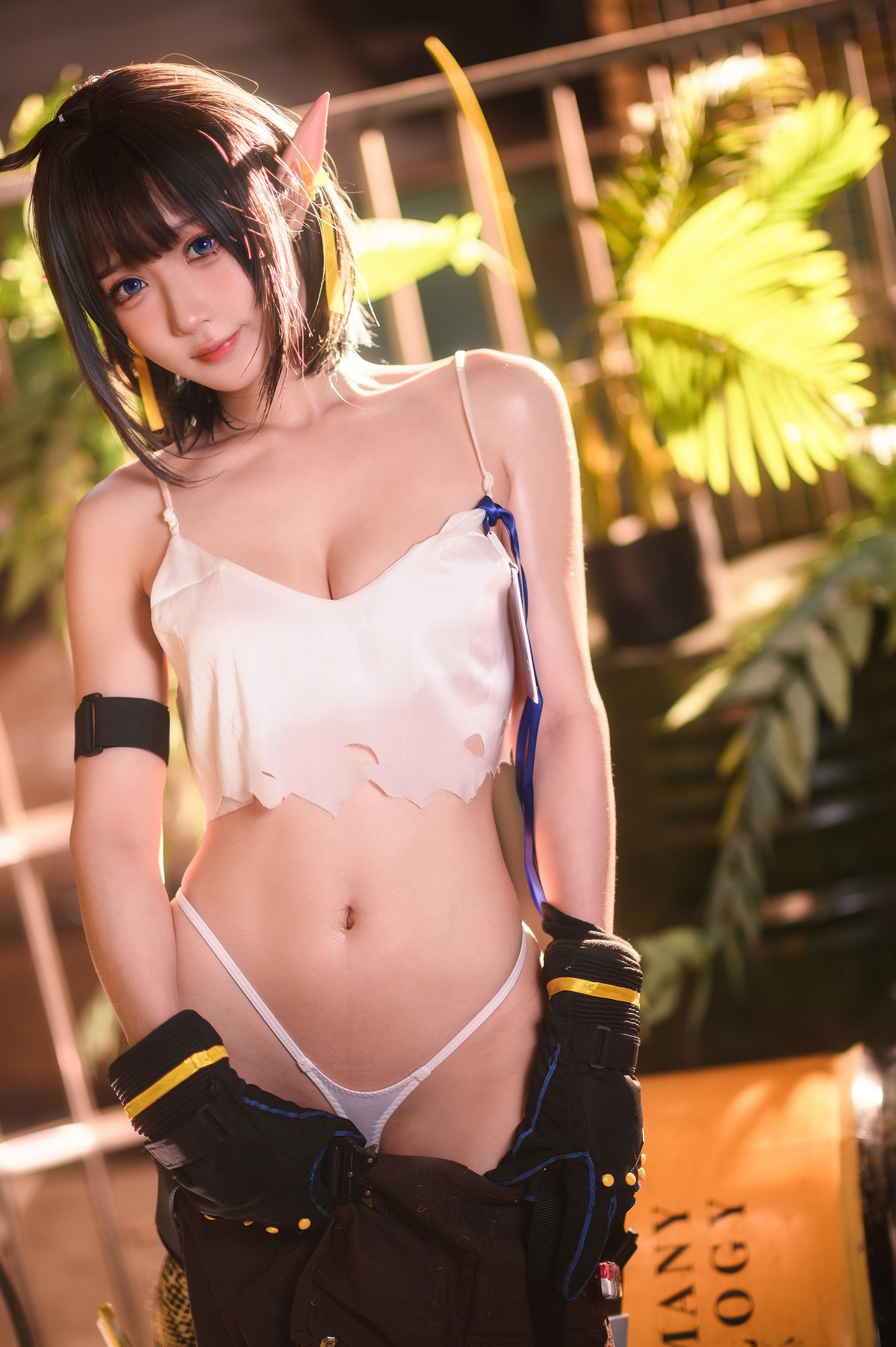 阿包也是兔娘-Cosplay-森蚺-Forest-Flea-02-16