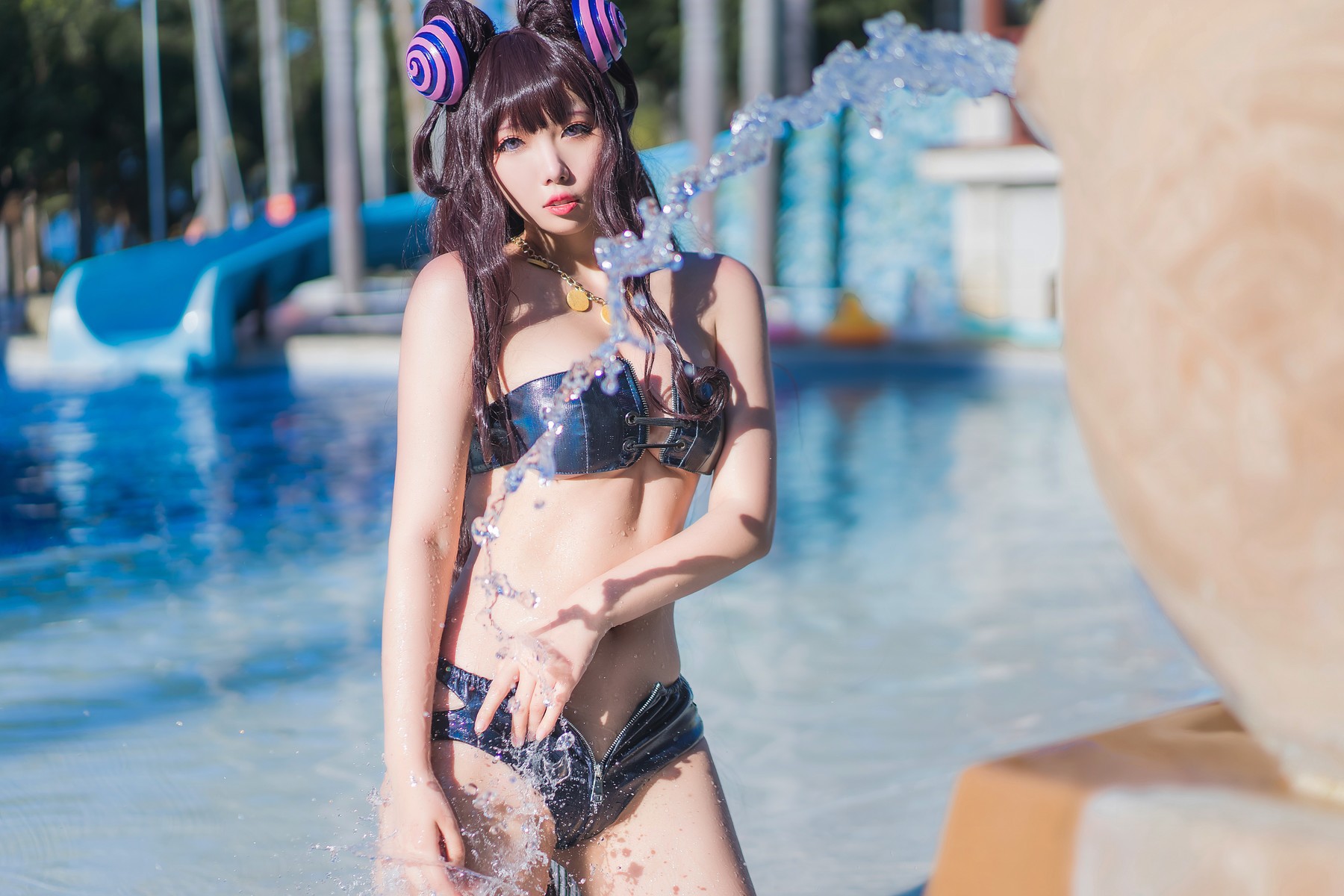 Cosplay-墨玉-紫式部泳装-09-27