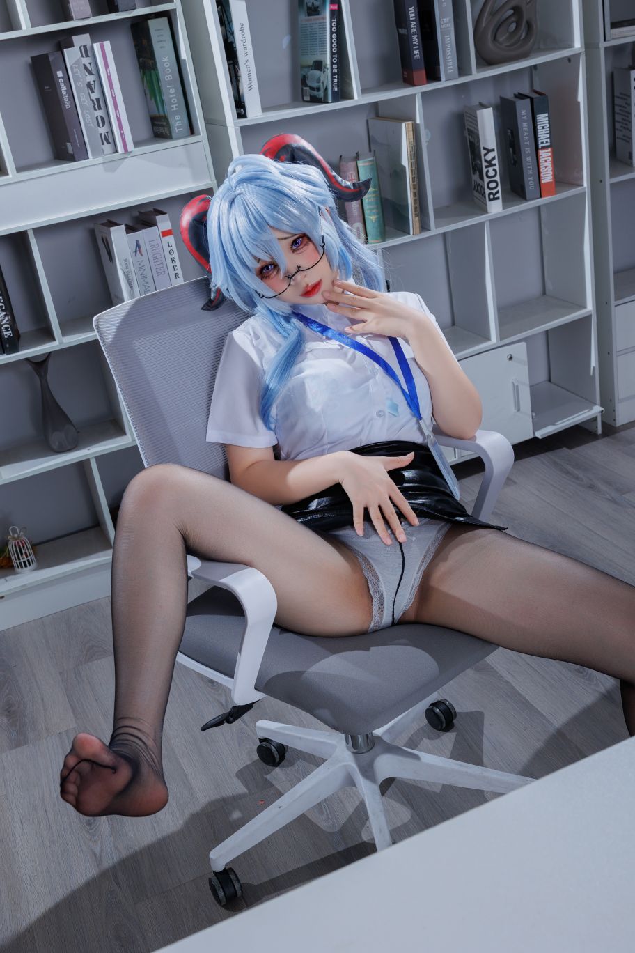 胡桃猫Kurumineko---甘雨OL-06-13