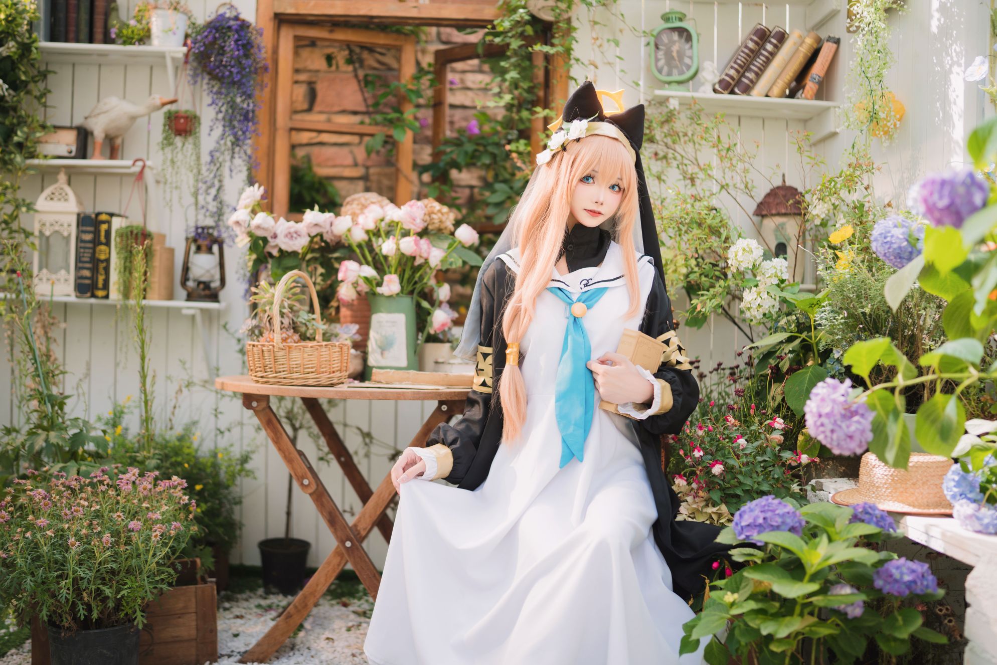 艾西Aiwest-碧蓝档案伊落玛丽-修女-睡衣-体操服-08-31