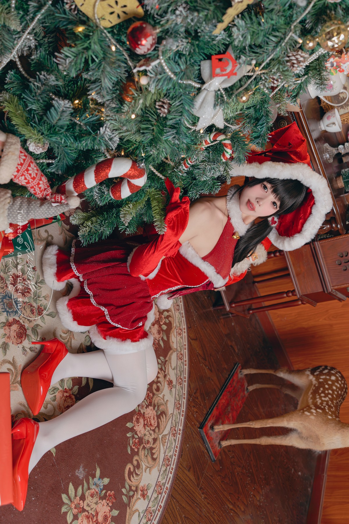 Cosplay-黏黏团子兔-魔女圣诞夜-Christmas-Eve-Set01-12-22