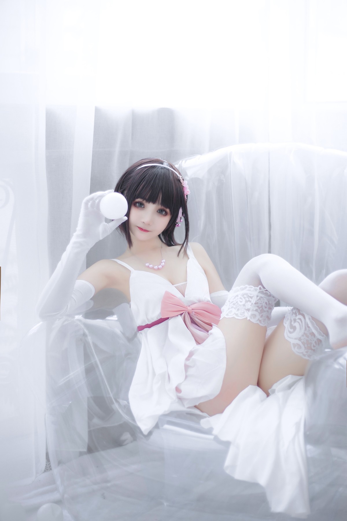 桜井宁宁-Cosplay-加藤惠-Megumi-Kato-09-22