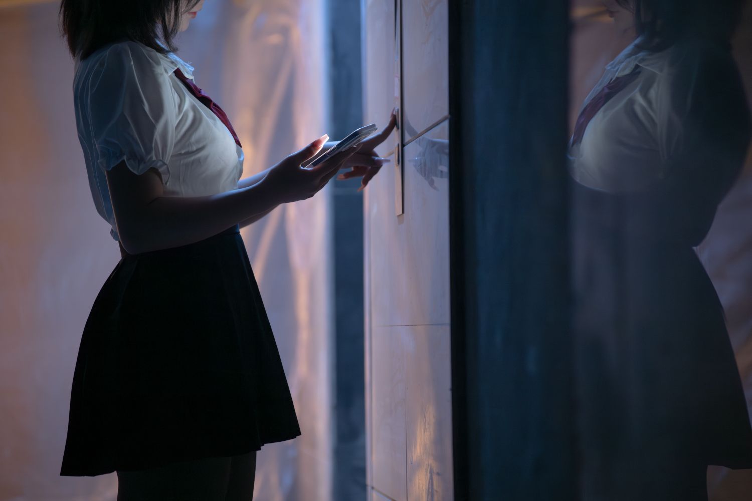 yuuhui玉汇---电梯间-尾行-164P1V-08-09