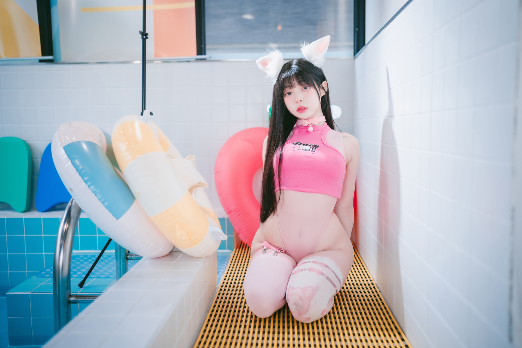 Yudi-유디-DJAWA-8220Pink-Bunny-038-Black-Cat8221-Set02-09-29