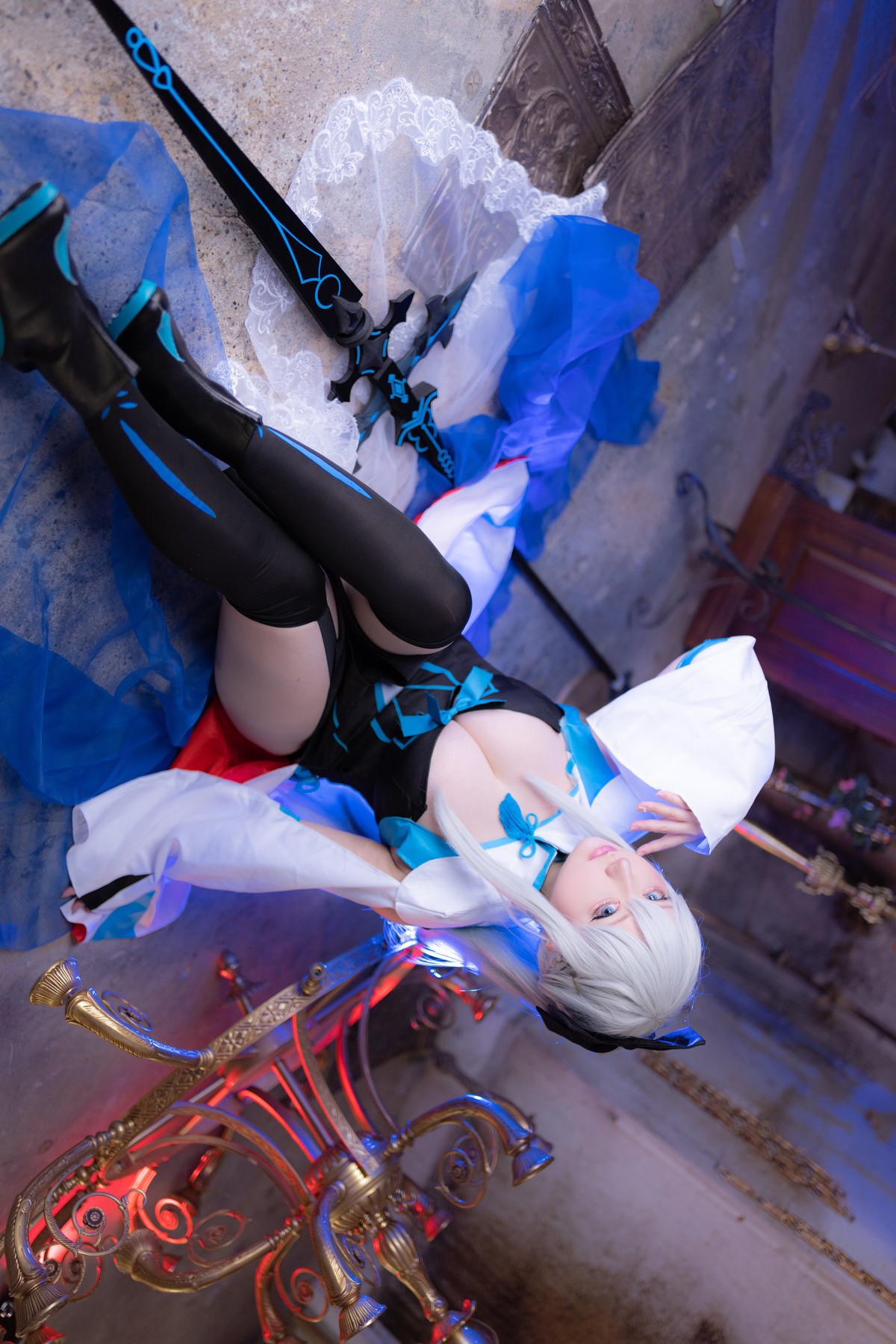 Cosplay-SAKUサク-Morgan-le-Fay-Set01-08-27