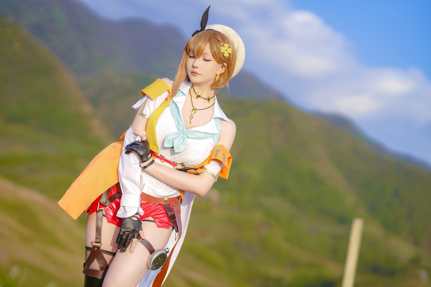 Cosplay-星之迟迟Hoshilily-莱莎的炼金工坊-08-26