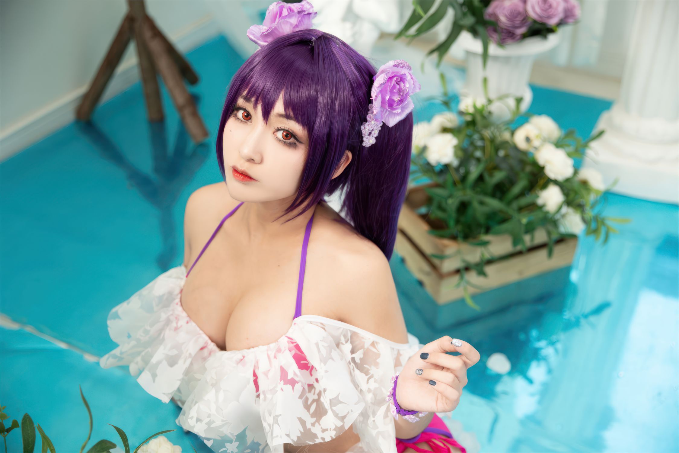 洛璃LoLiSAMA---斯卡蒂泳装-05-18