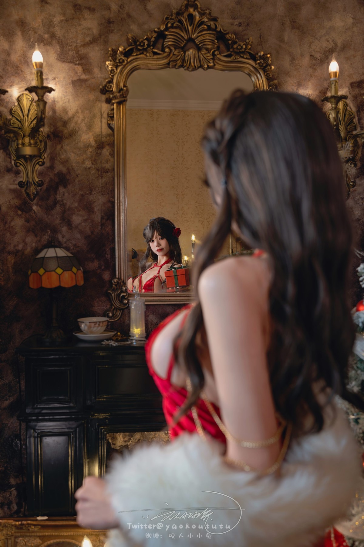 Cosplay-咬一口兔娘-兔兔的生日晚宴-10-24