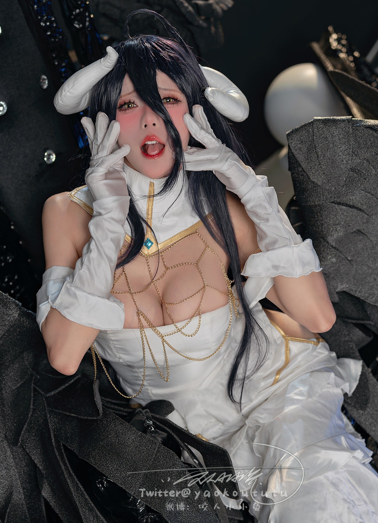 Cosplay-黏黏团子兔-魅魔之耻-雅儿贝德-038-Tell-Me-09-07