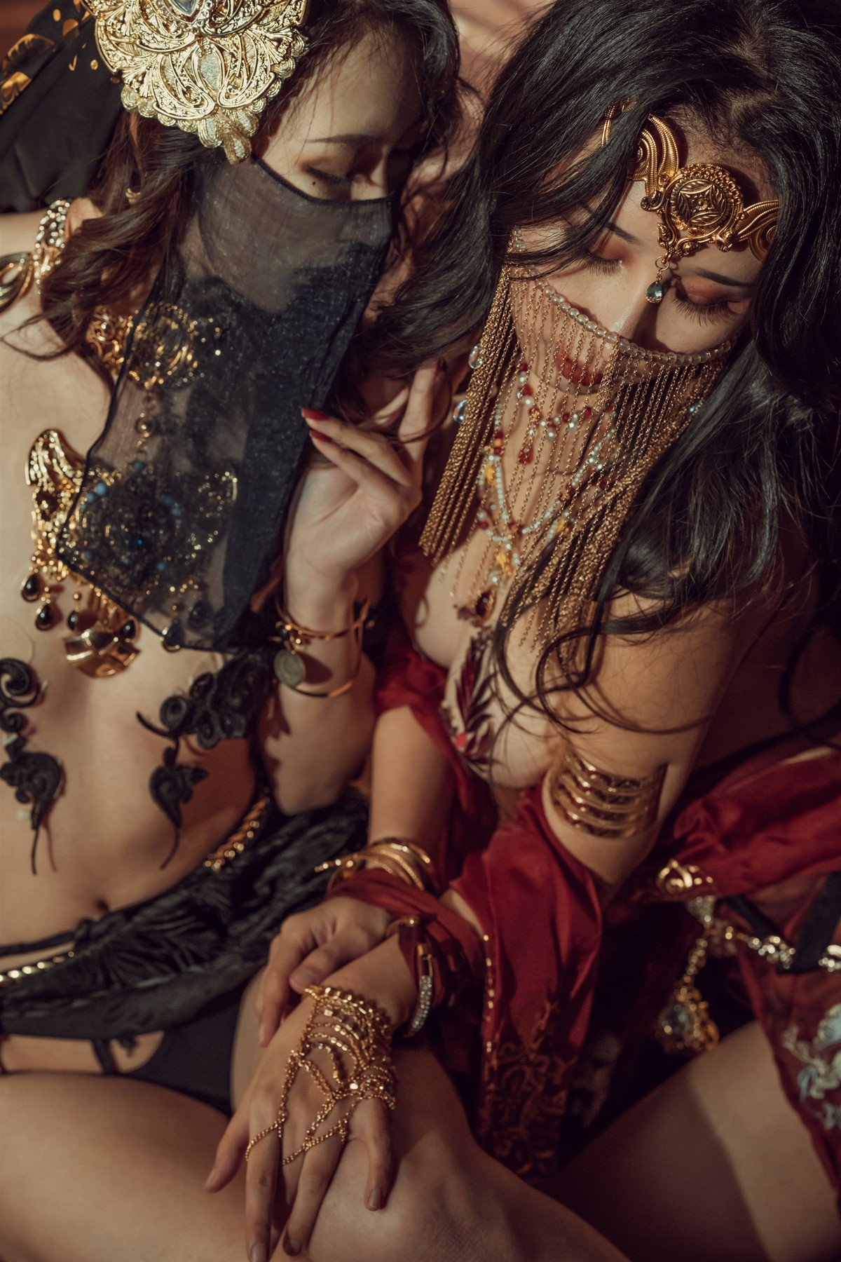 Cosplay-云溪溪-奶桃桃-双人古风-11-28