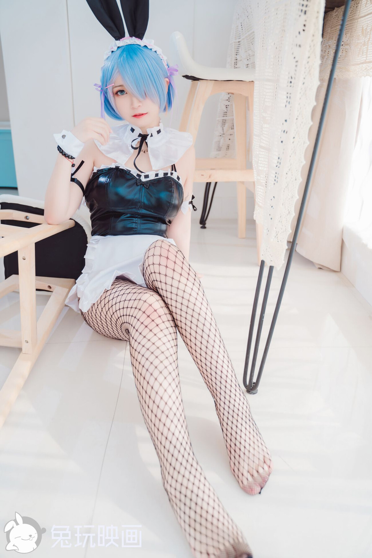 兔玩映畫-兔女郎-Vol062-黑網-01-01