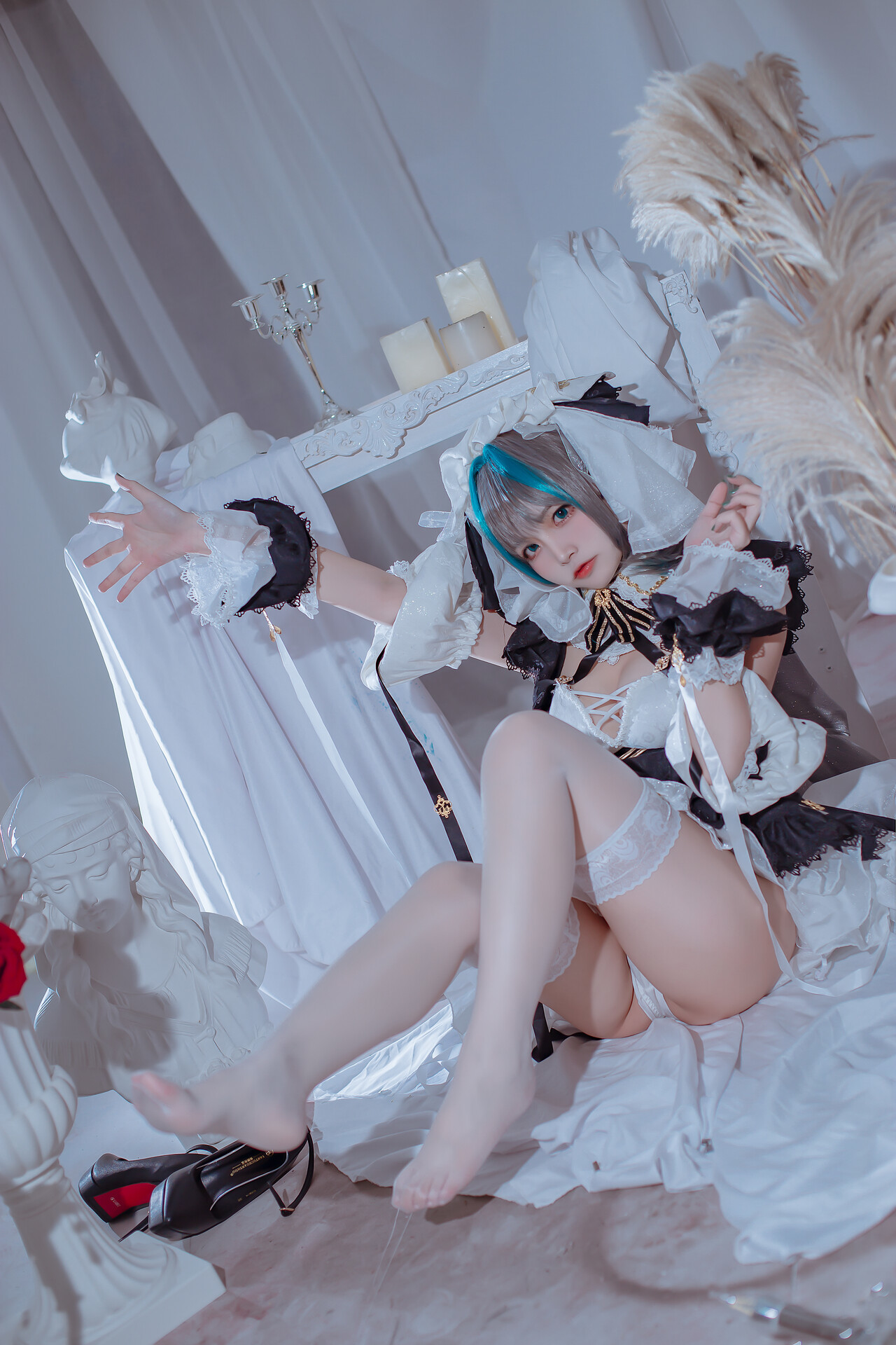 二佐Nisa-Cheshire-Maid-柴郡-03-04