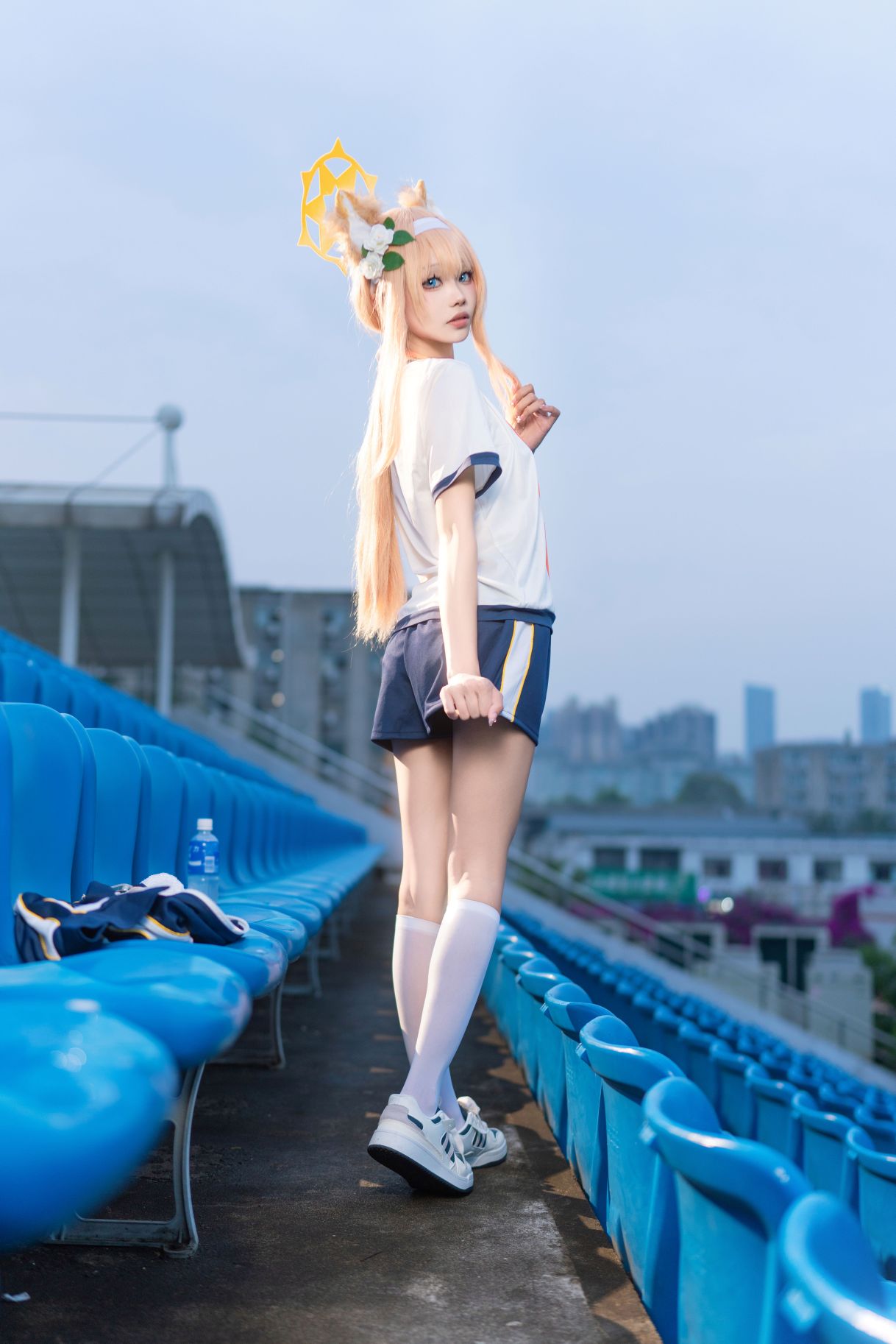 艾西Aiwest-碧蓝档案伊落玛丽-修女-睡衣-体操服-08-31