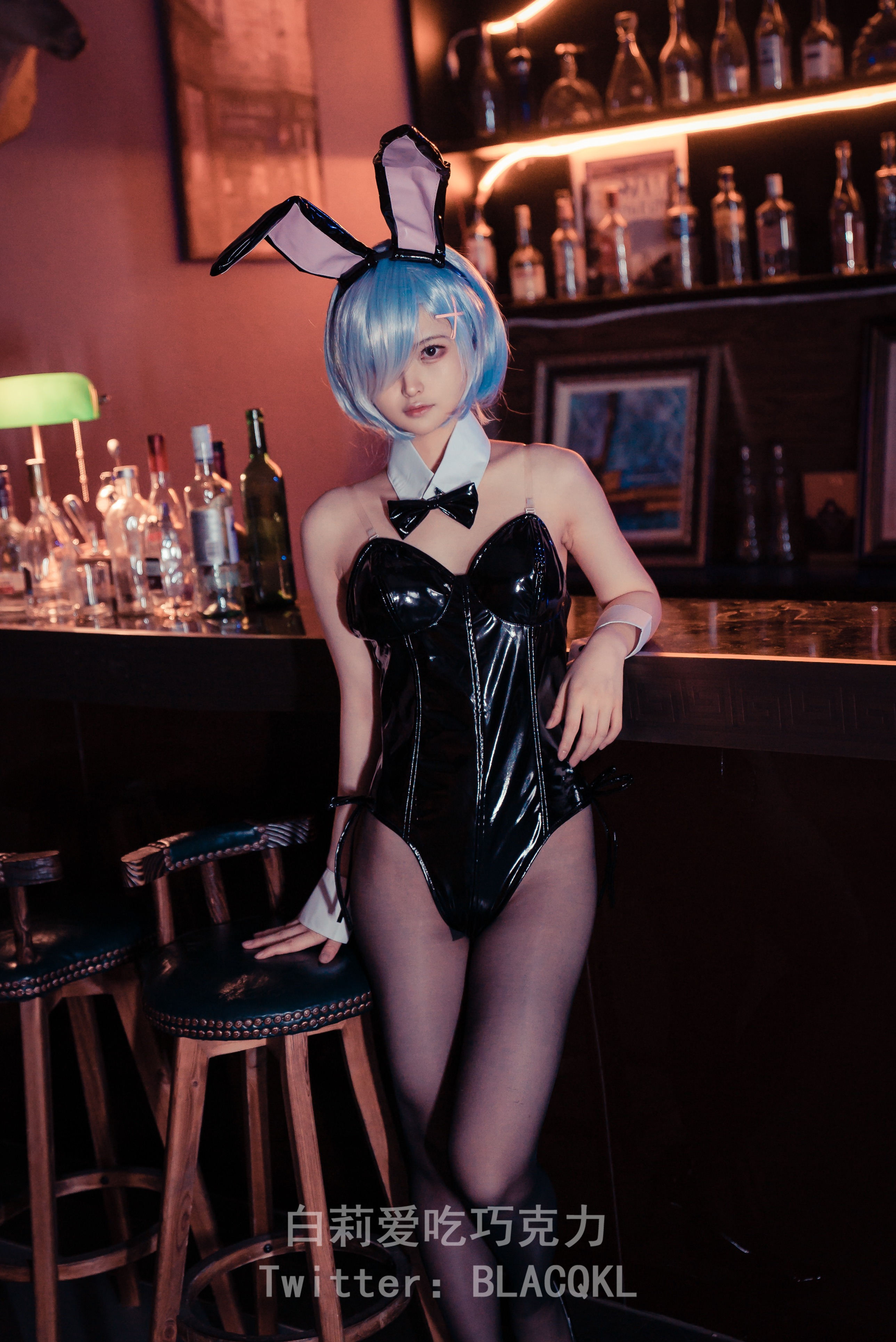 白莉爱吃巧克力---雷姆-兔女郎-11-24