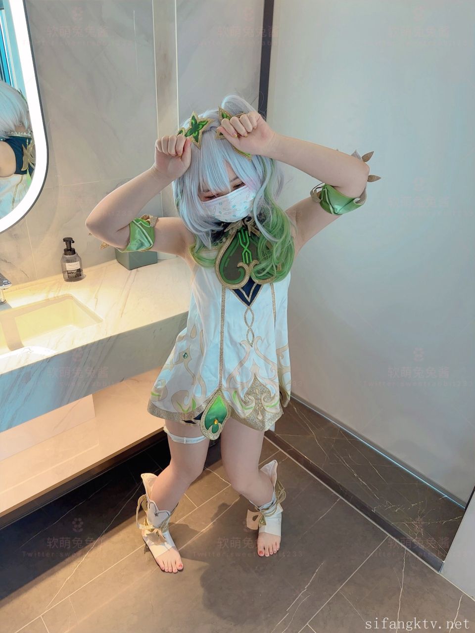 软萌兔兔酱-史莱姆草神-01-28