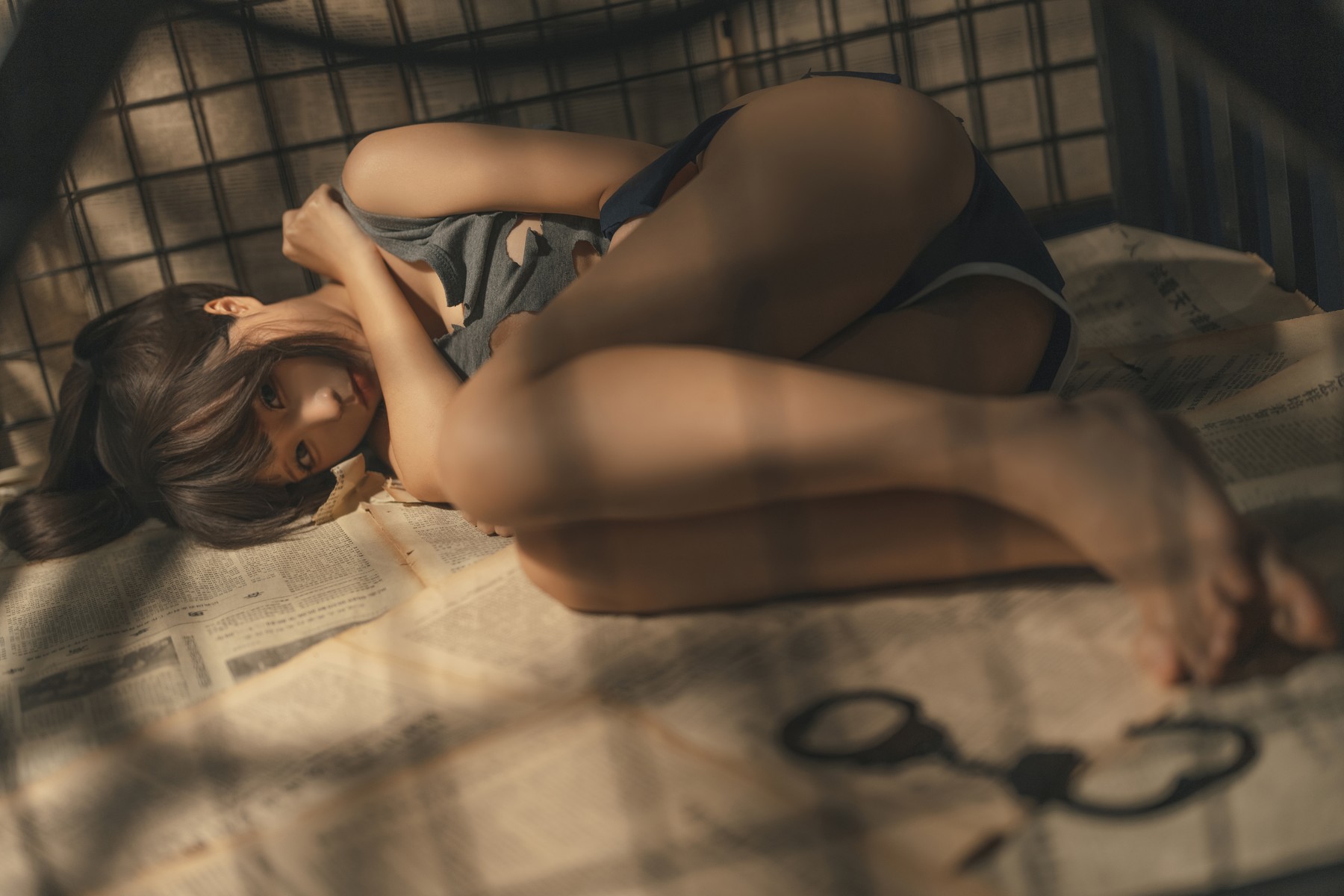 蠢沫沫-Cosplay-审讯-Trial-12-01