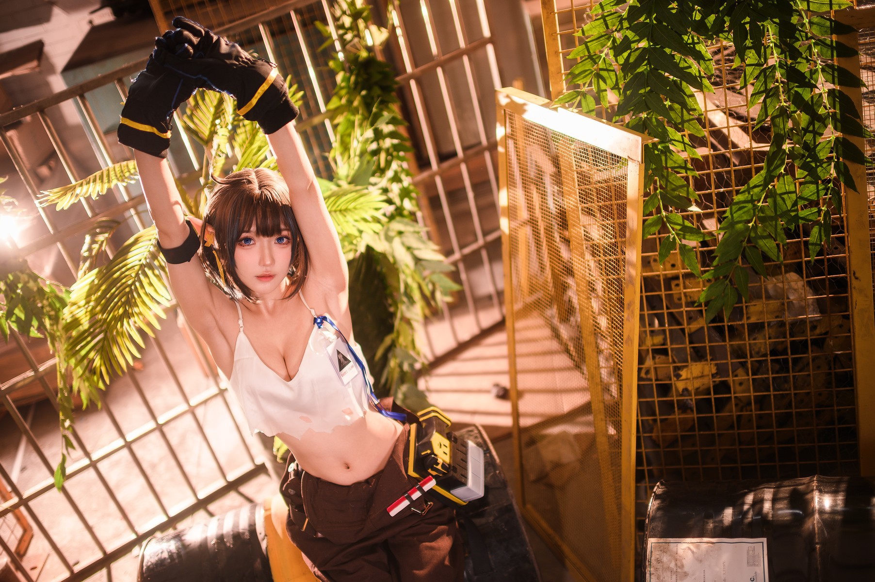 阿包也是兔娘-Cosplay-森蚺-Forest-Flea-02-16