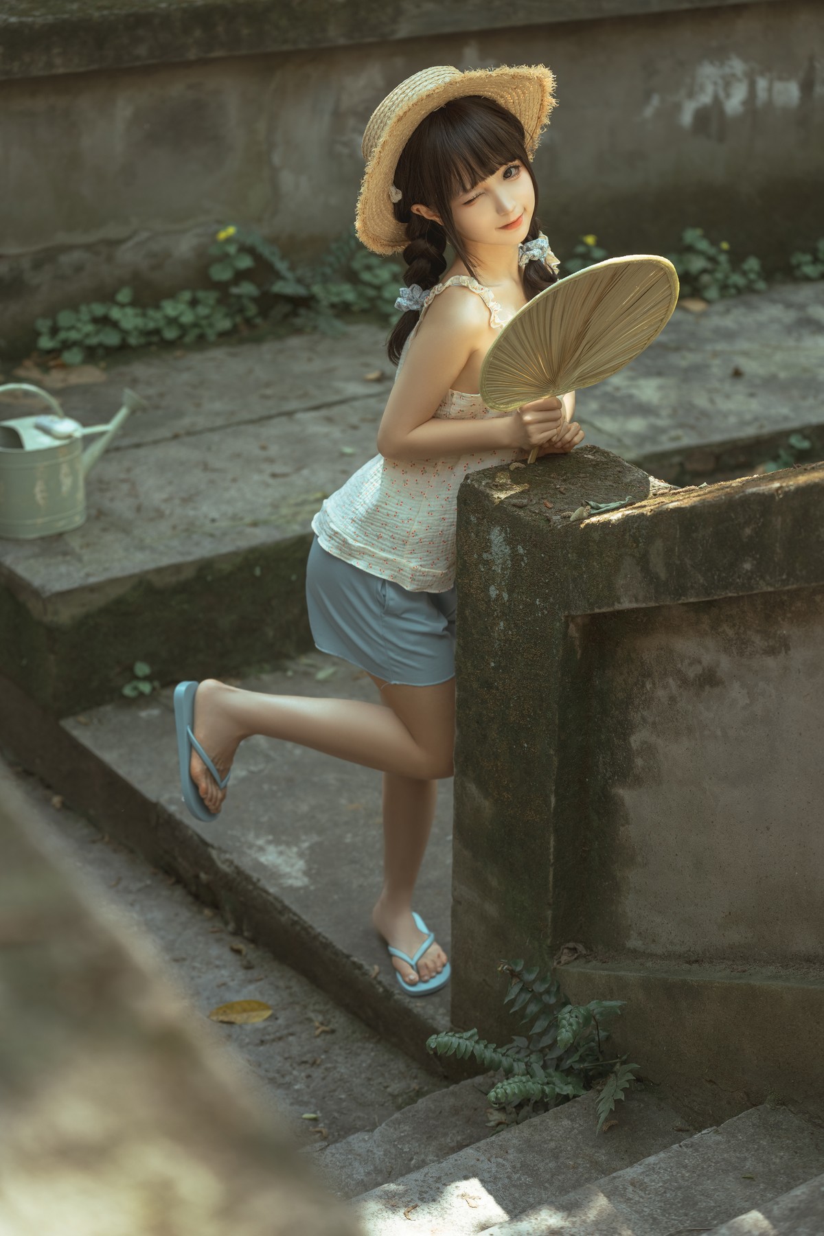 Cosplay-蠢沫沫Chunmomo-乡下妹妹-Set03-11-08