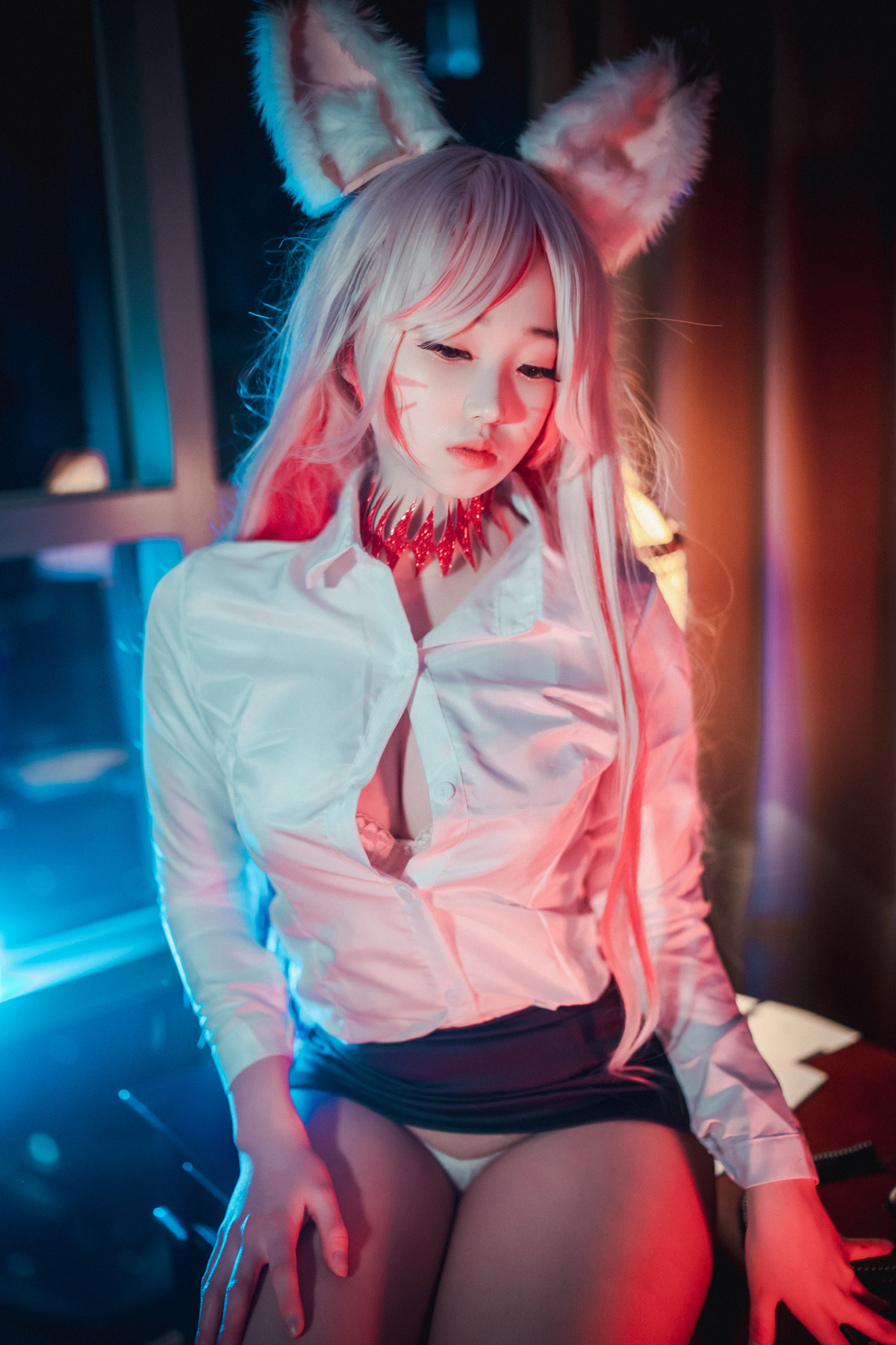 Bambi-밤비-DJAWA-Kumiho-in-the-Office-Set01-03-24