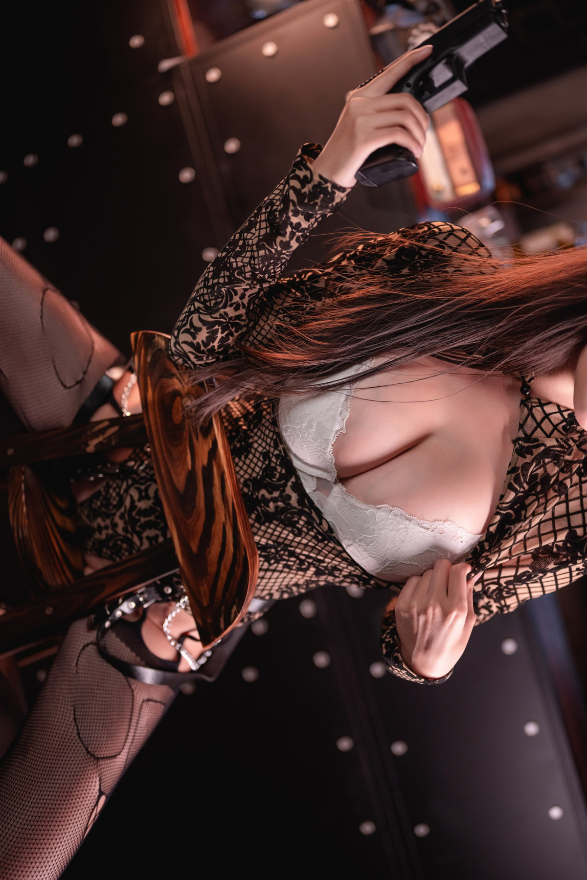 Cosplay-香草喵露露-无路可退-秘密搜查官-Set02-03-20