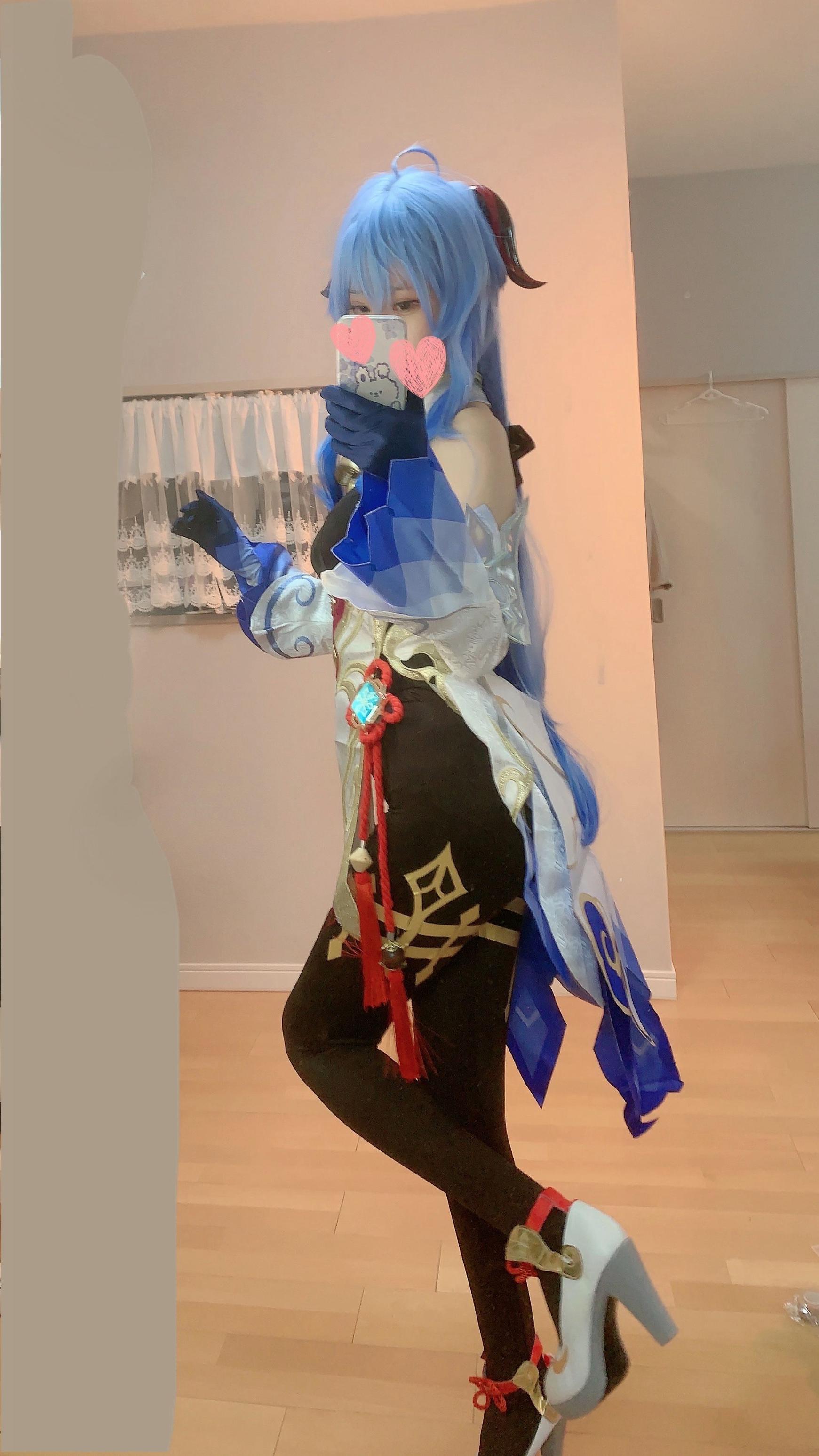 018-千阳快起床---甘雨对镜拍-13P-3869-MB-08-27