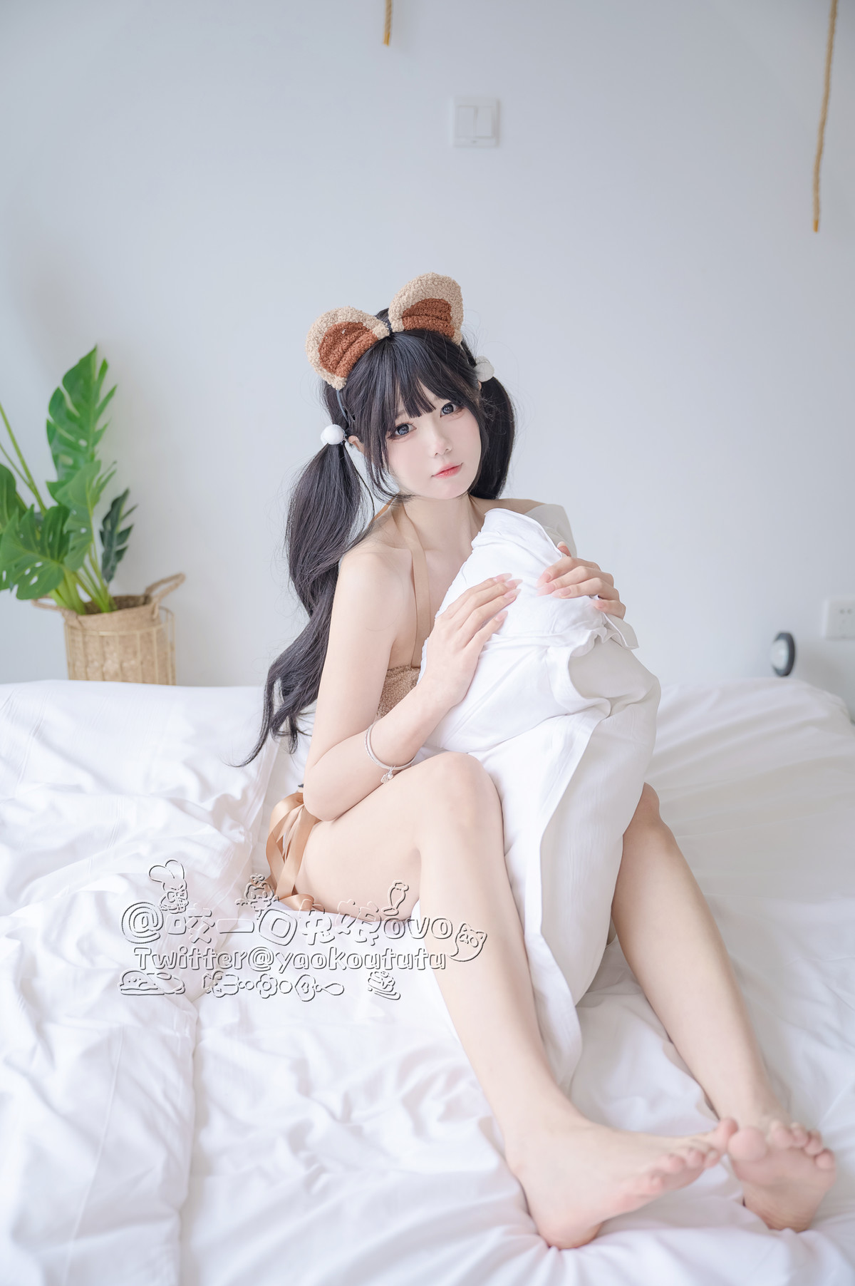 Cosplay-黏黏团子兔-小熊睡衣-10-01