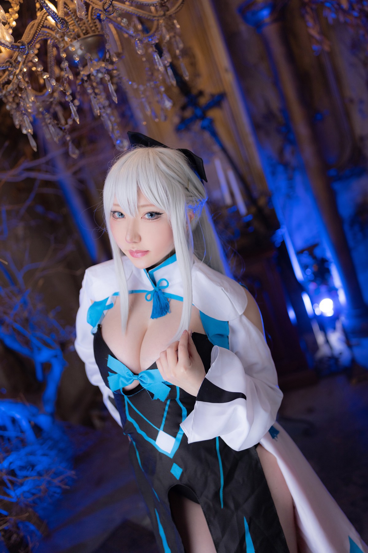 Cosplay-SAKUサク-Morgan-le-Fay-Set03-03-08