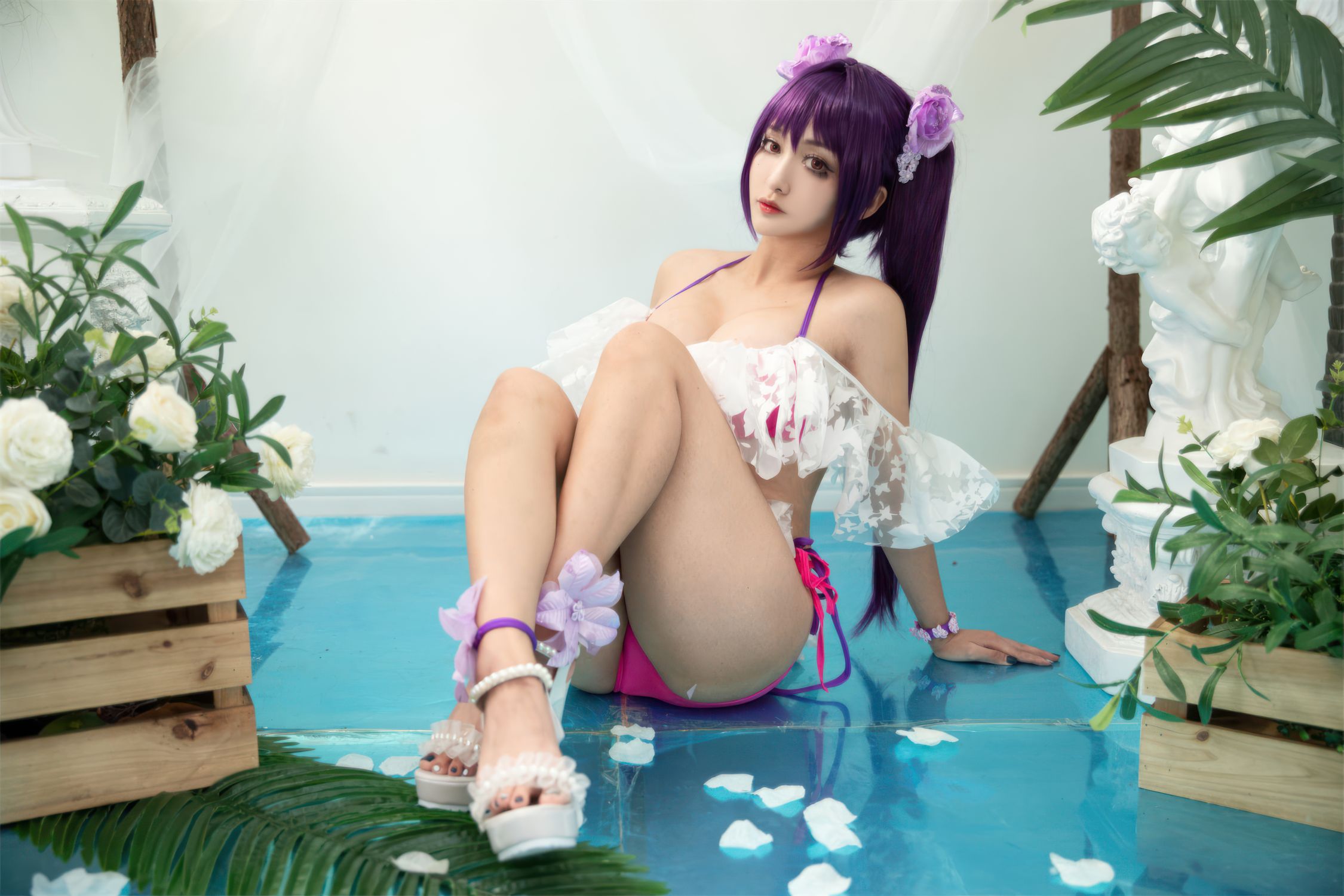 洛璃LoLiSAMA---斯卡蒂泳装-05-18