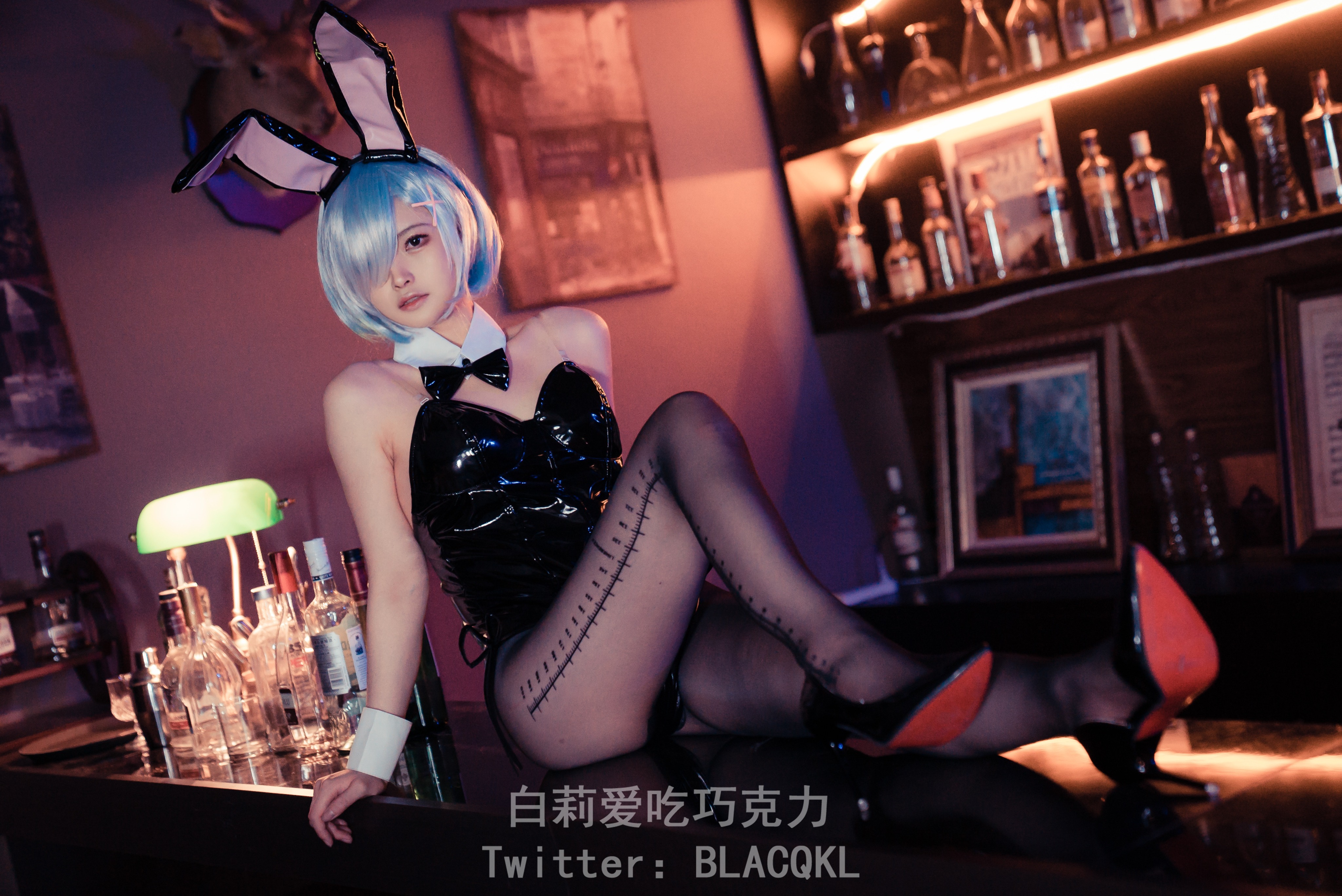 白莉爱吃巧克力---雷姆-兔女郎-11-24
