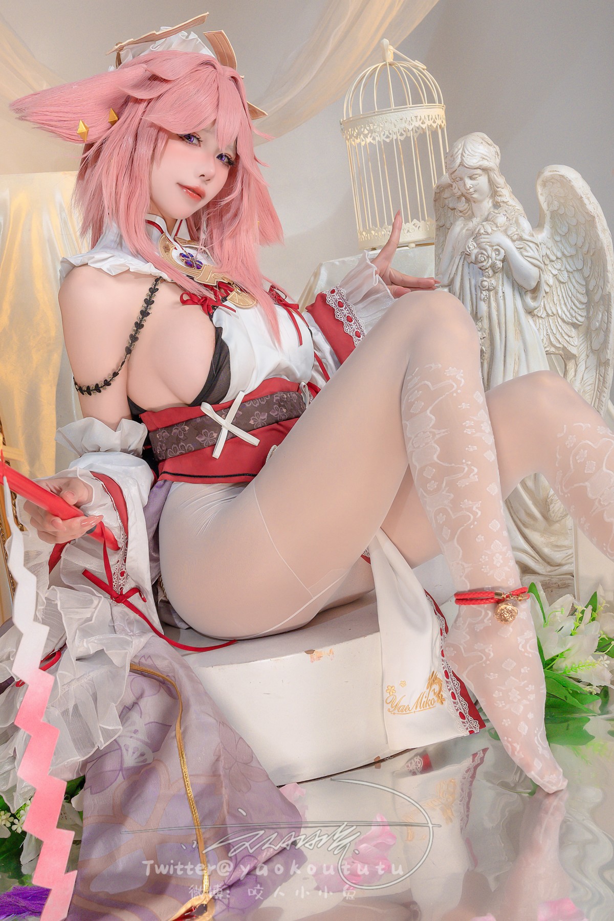 Cosplay-黏黏团子兔-春江水暖-神子贺岁-Set01-12-21
