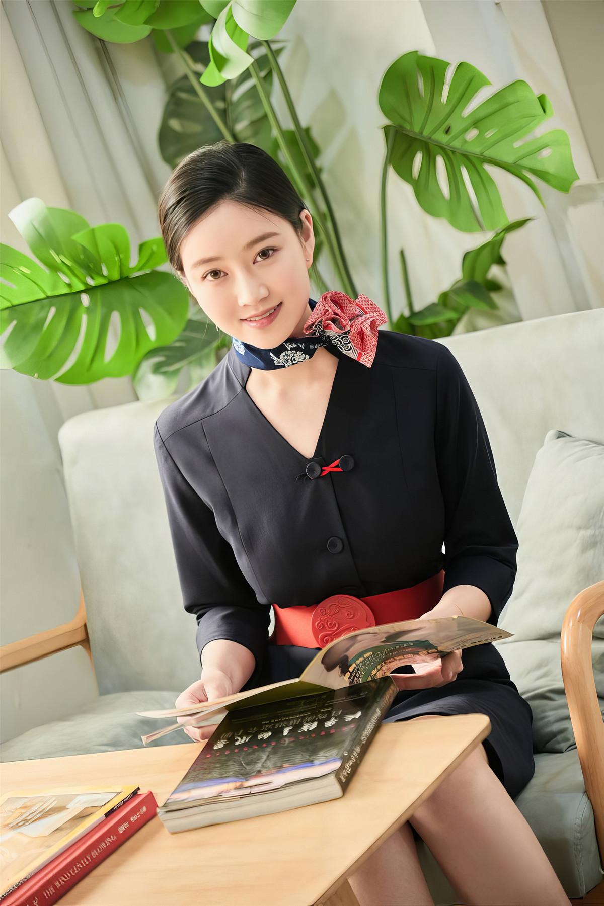 年年Nnian-空姐-038-炽天使-Set01-08-19