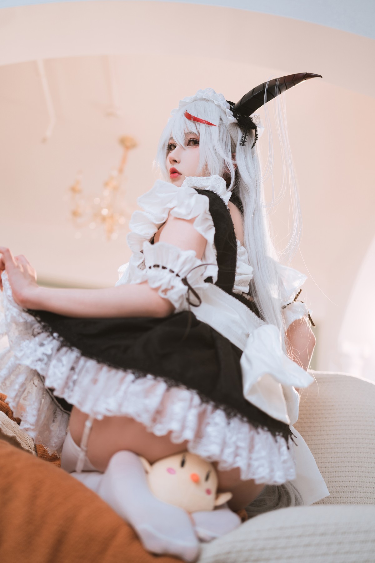 Cosplay-rioko凉凉子-妄想航线-港区的龙女仆-09-21