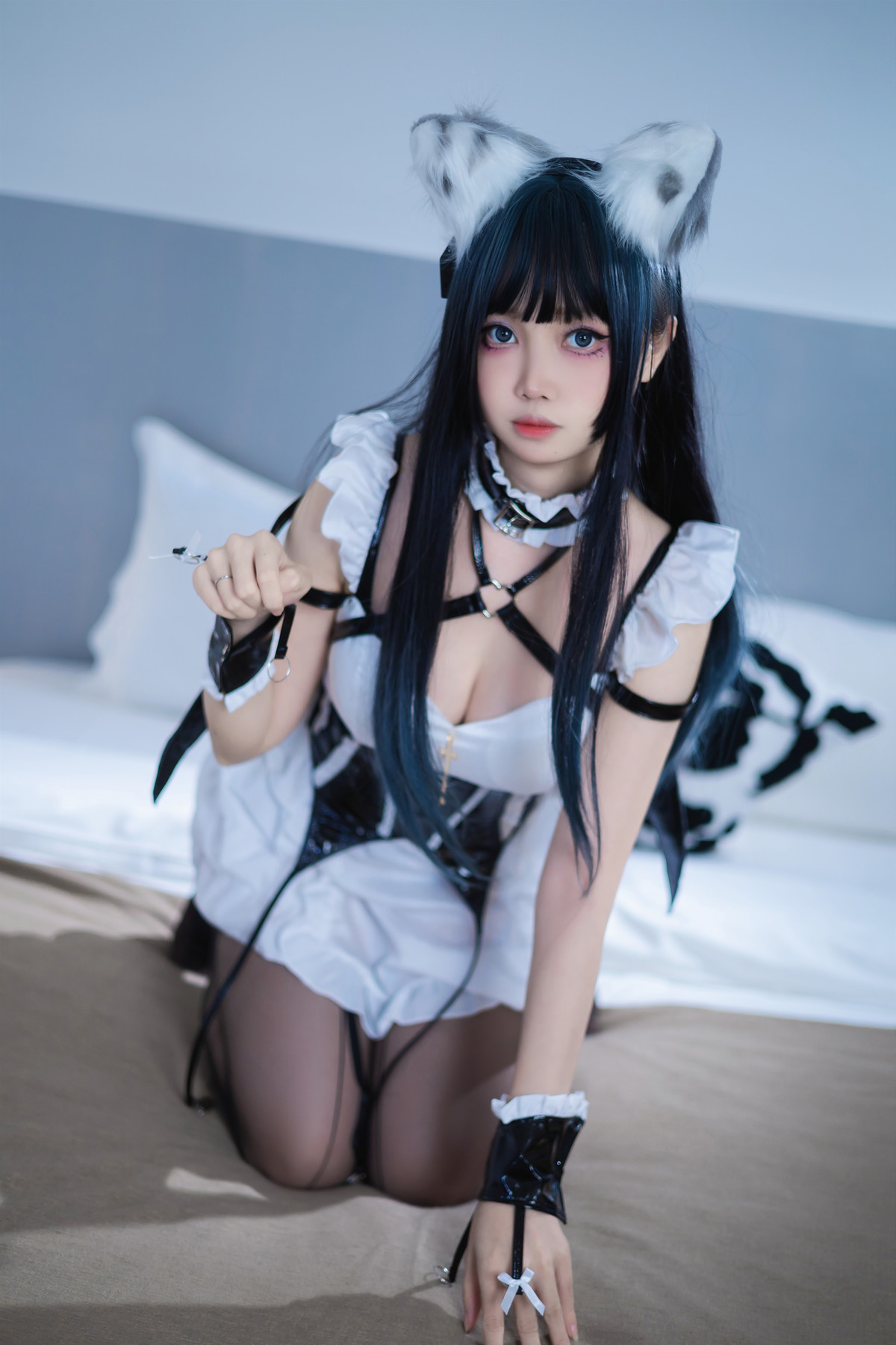 Cosplay-洛桑w伊梓-猫耳小恶魔-04-21