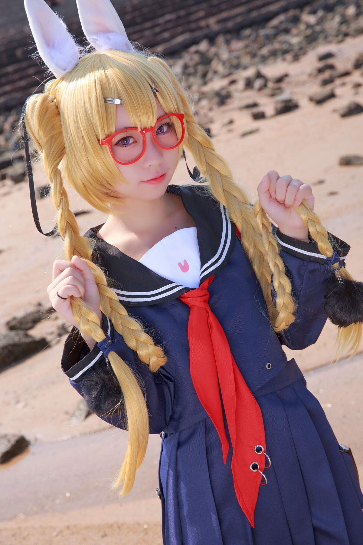 G44不會受傷-旋风校服-SR-3MP-Girls-Frontline-01-02