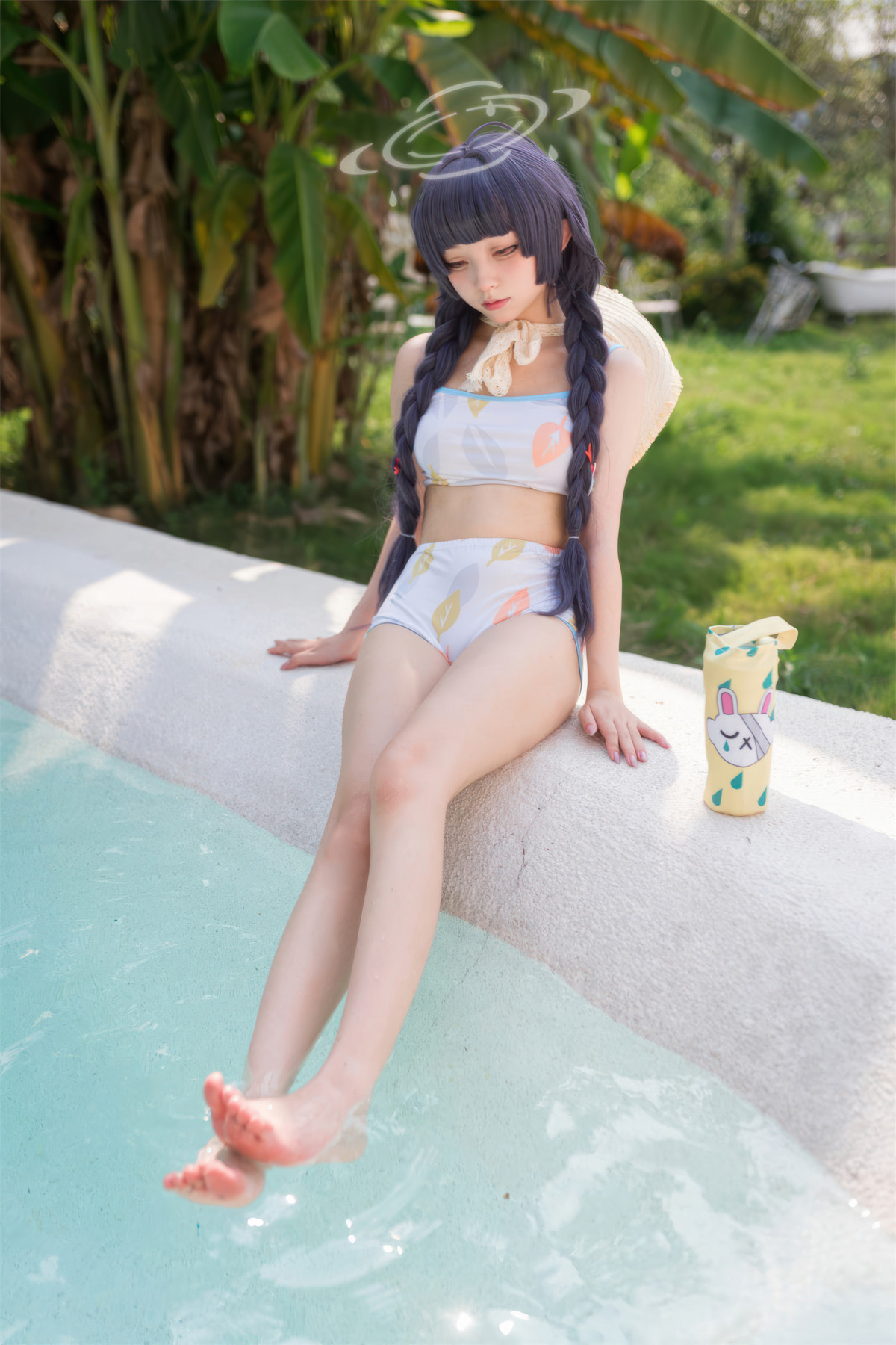 Cosplay-花铃-碧蓝档案-美游泳装-09-16