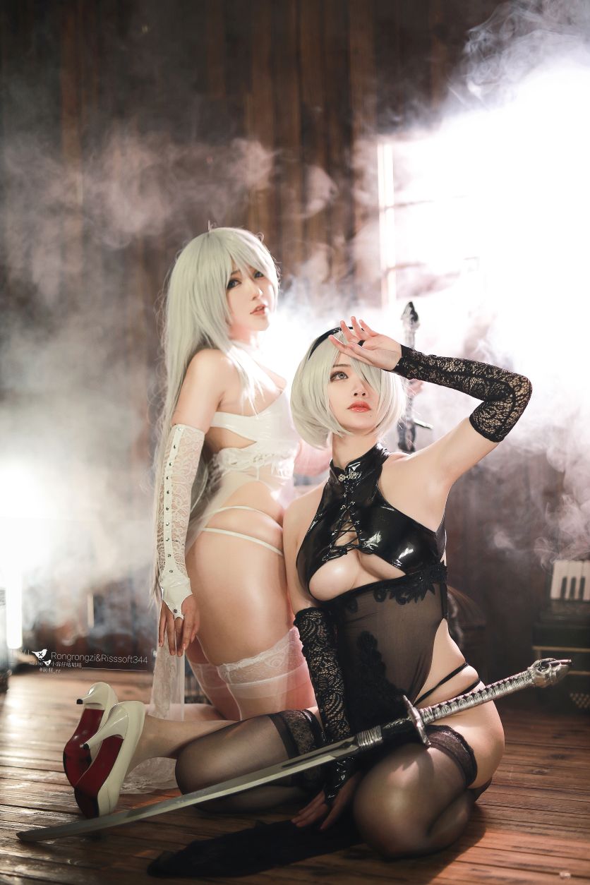 小容仔咕咕咕w-前羽-尼尔2B双人旗袍-72P-652MB-03-05