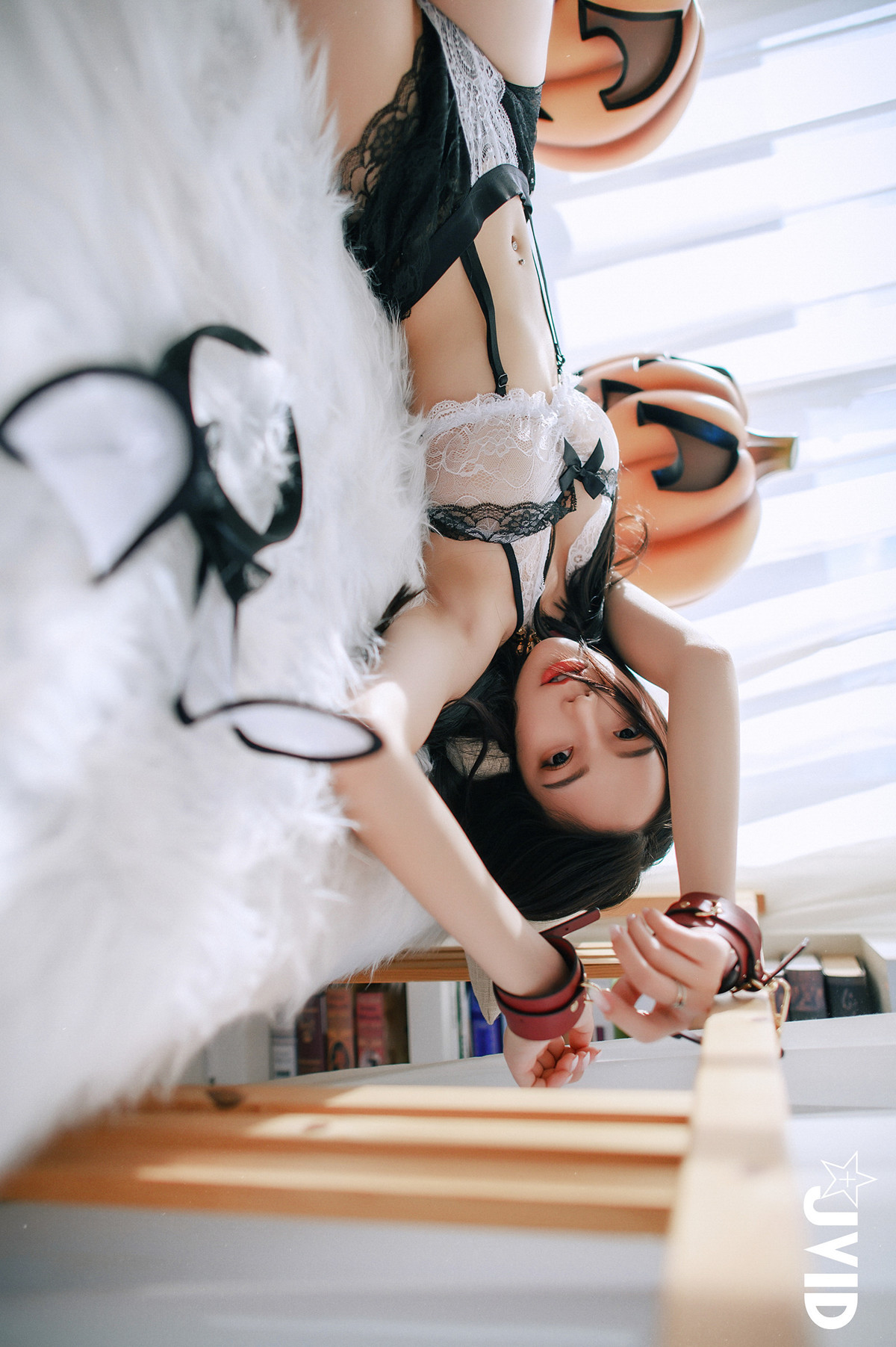 啾啾學妹化身惡魔兔兔--我再也按耐不住內心的猛獸將她強佔-Set02-08-22