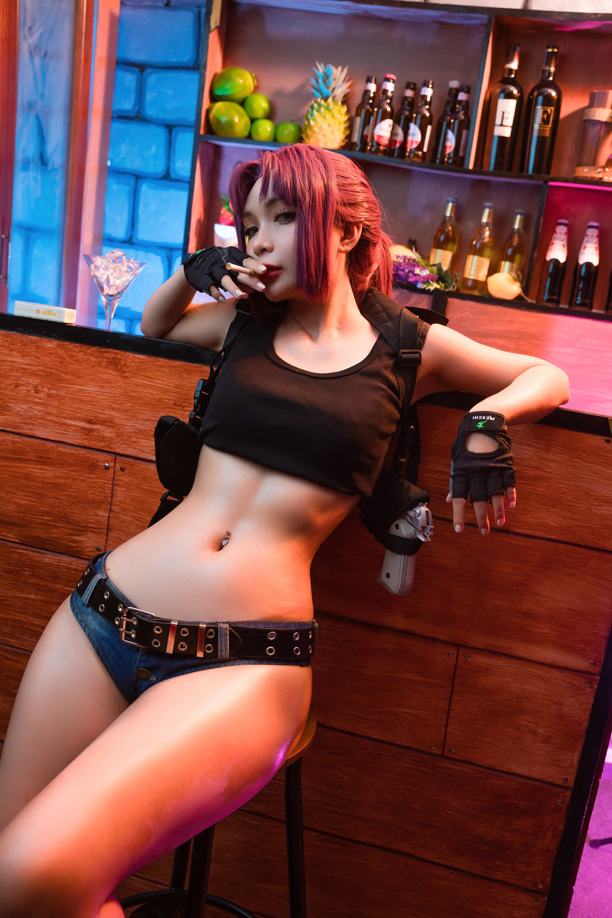 Cosplay-UmekoJ-Revy-Black-Lagoon-08-18