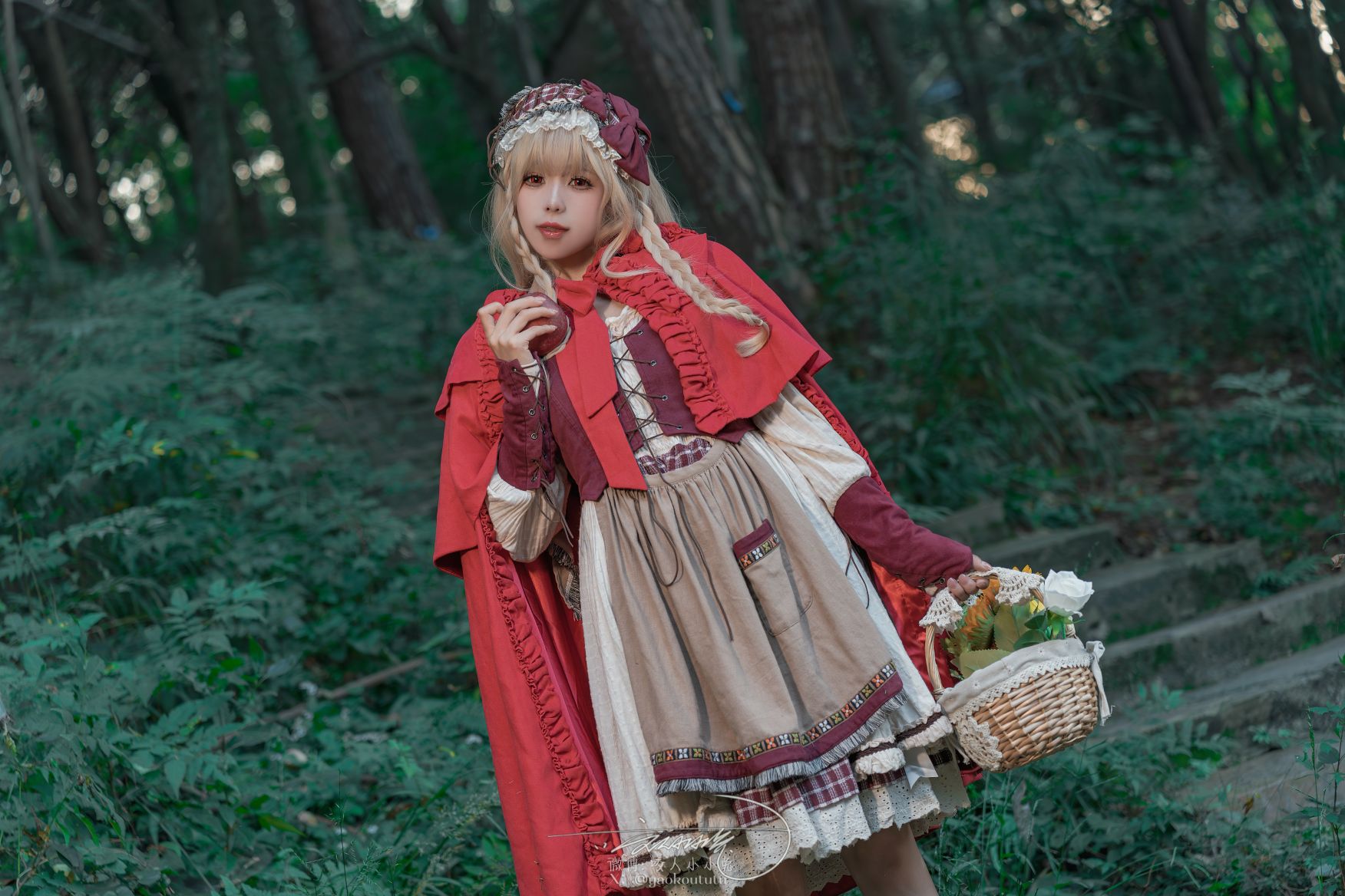 咬人小小兔-黏黏团子兔---五月作品迷途小红帽-71P1V-131GB-06-16