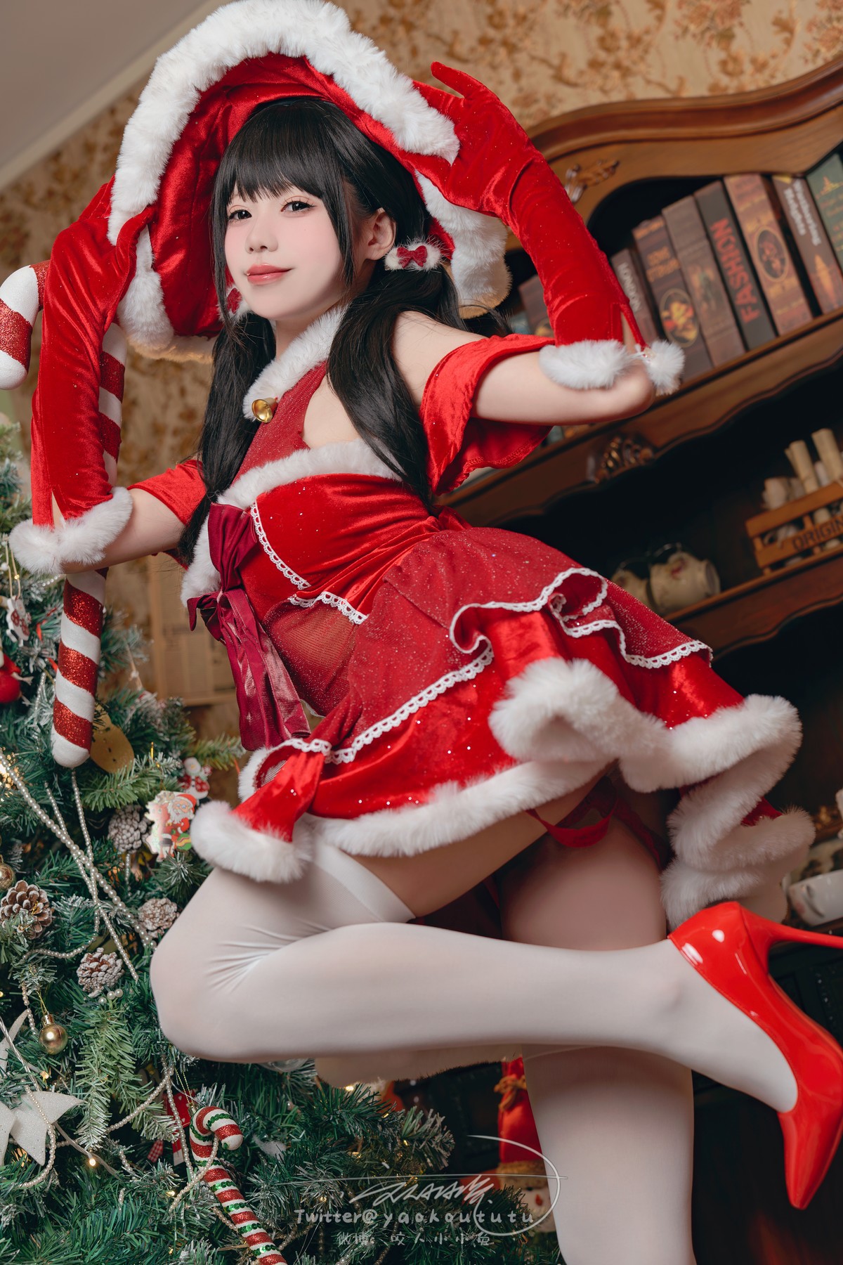 Cosplay-黏黏团子兔-魔女圣诞夜-Christmas-Eve-Set01-12-22
