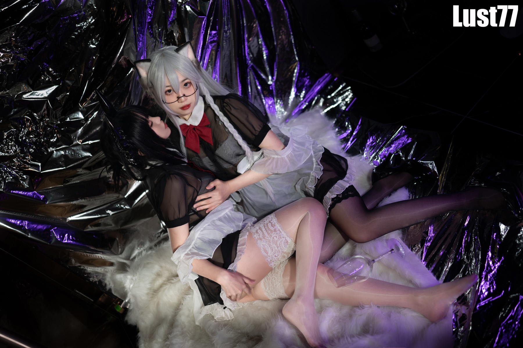 Cosplay-柒柒要乖哦-女仆の惩戒课-Set01-01-30