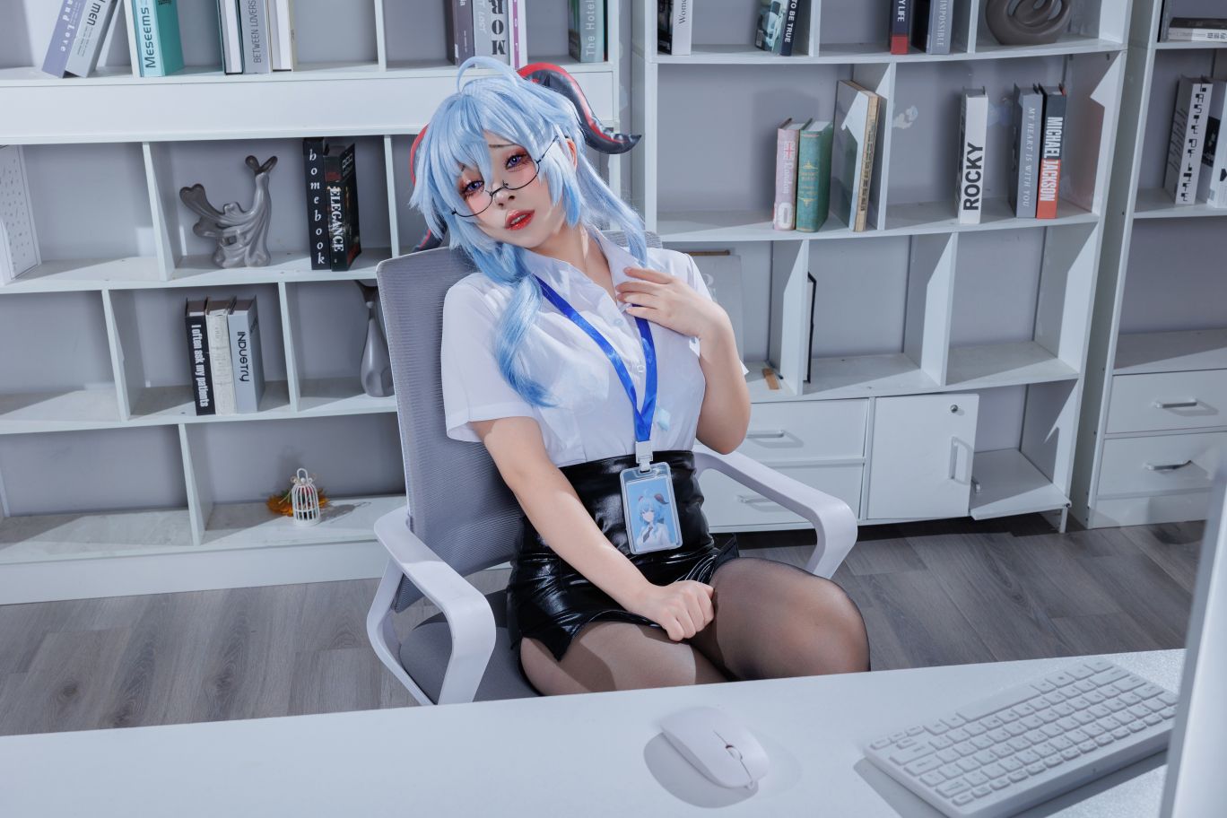 胡桃猫Kurumineko---甘雨OL-06-13