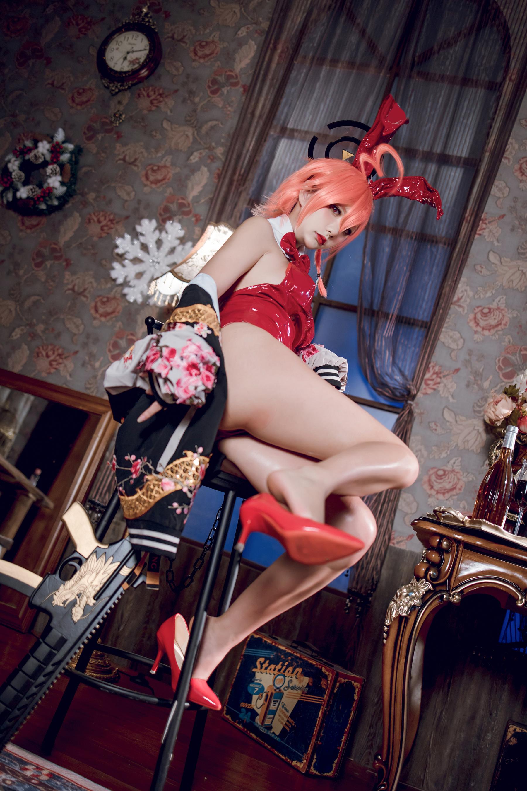 012-是一只熊仔吗-Blue-Archive-Neru-Mikamo-Bunny-碧蓝档案-美甘宁瑠-35P-12931-MB-08-22